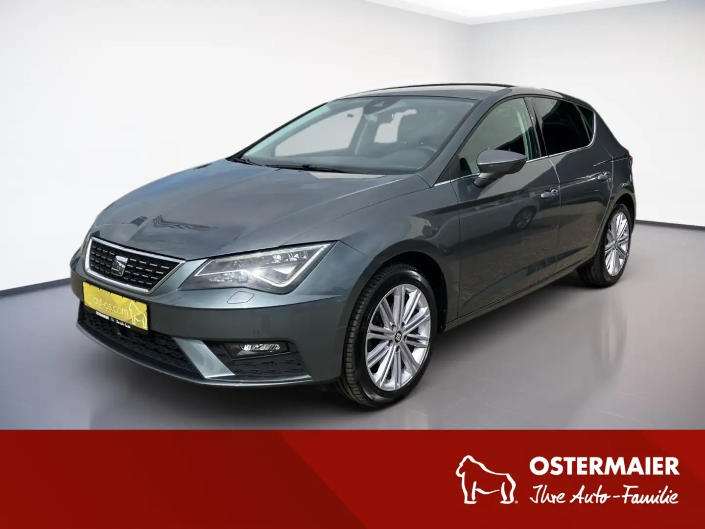 SEAT Leon XCELLENCE 2.0TDI 150PS.LED.NAVI.CLIMA.17 ALU.GRA.S Grau - 1