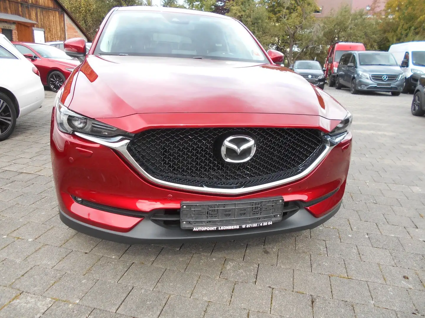 Mazda CX-5 Sports-Line AWD, Leder,Navi,1.Hand Rouge - 2
