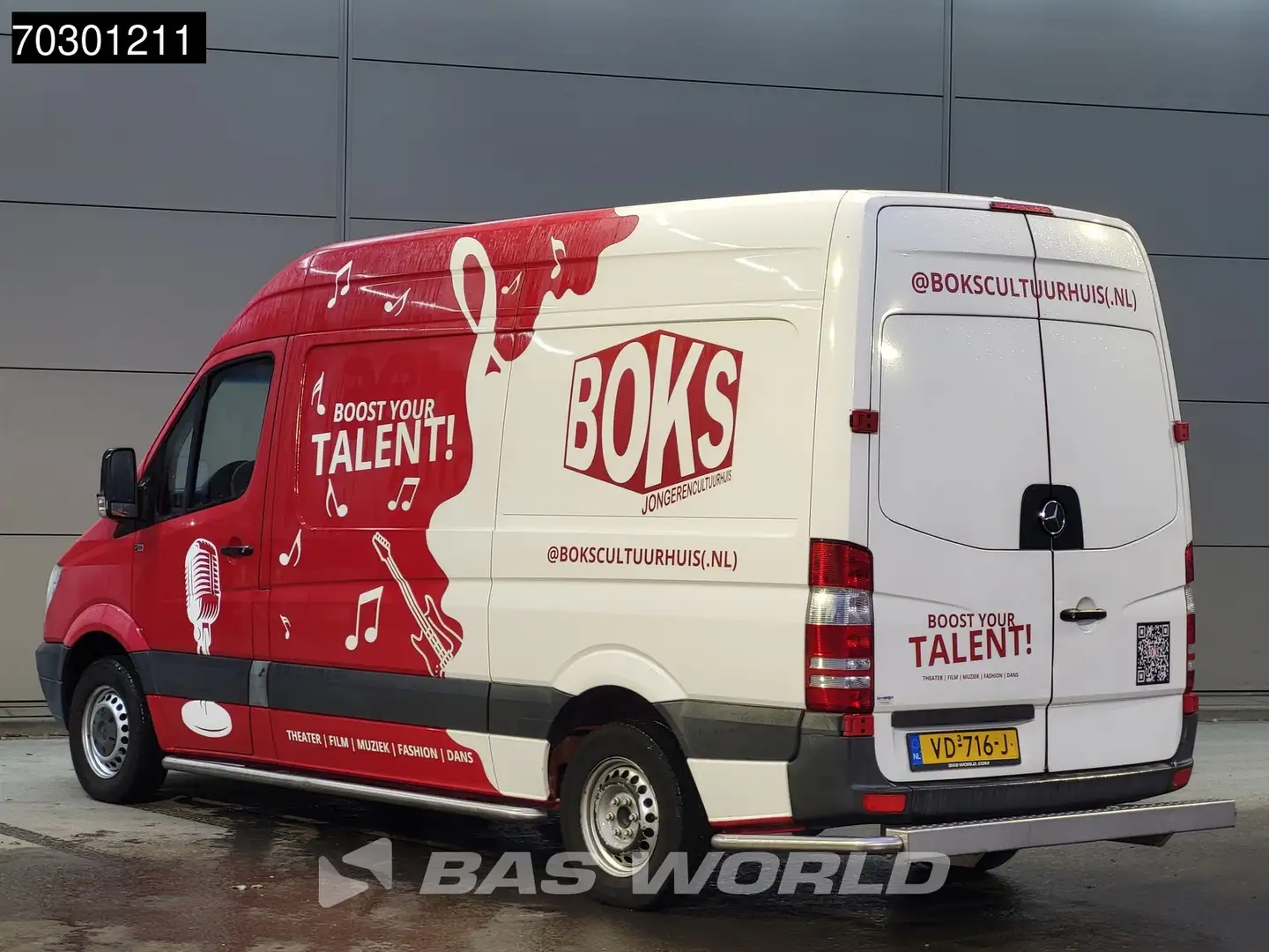 Mercedes-Benz Sprinter 210 CDI L2H2 APK 10-2026 L2 Rood - 2