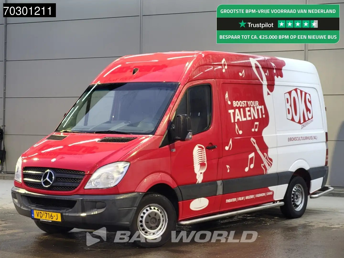 Mercedes-Benz Sprinter 210 CDI L2H2 APK 10-2026 L2 Rood - 1