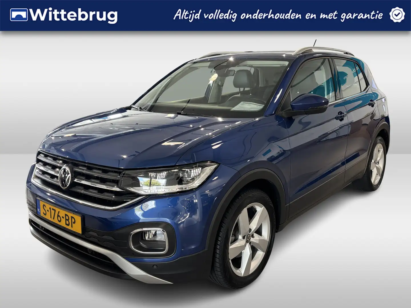 Volkswagen T-Cross 1.0 TSI Style App-connect / 17"LM velgen / LED ver Bleu - 1