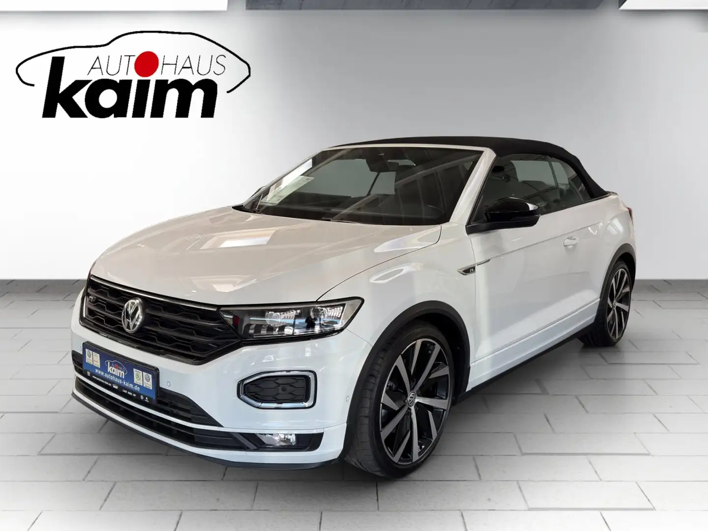 Volkswagen T-Roc Cabriolet 1.5 TSI R-Line Black Style DSG +19+ACC+L Weiß - 1