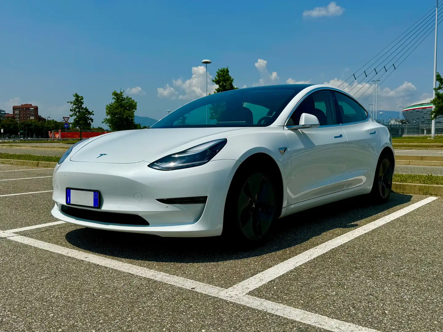 Tesla Model 3 Model 3 Long Range Dual Motor + Acceleration Boost Bianco - 2