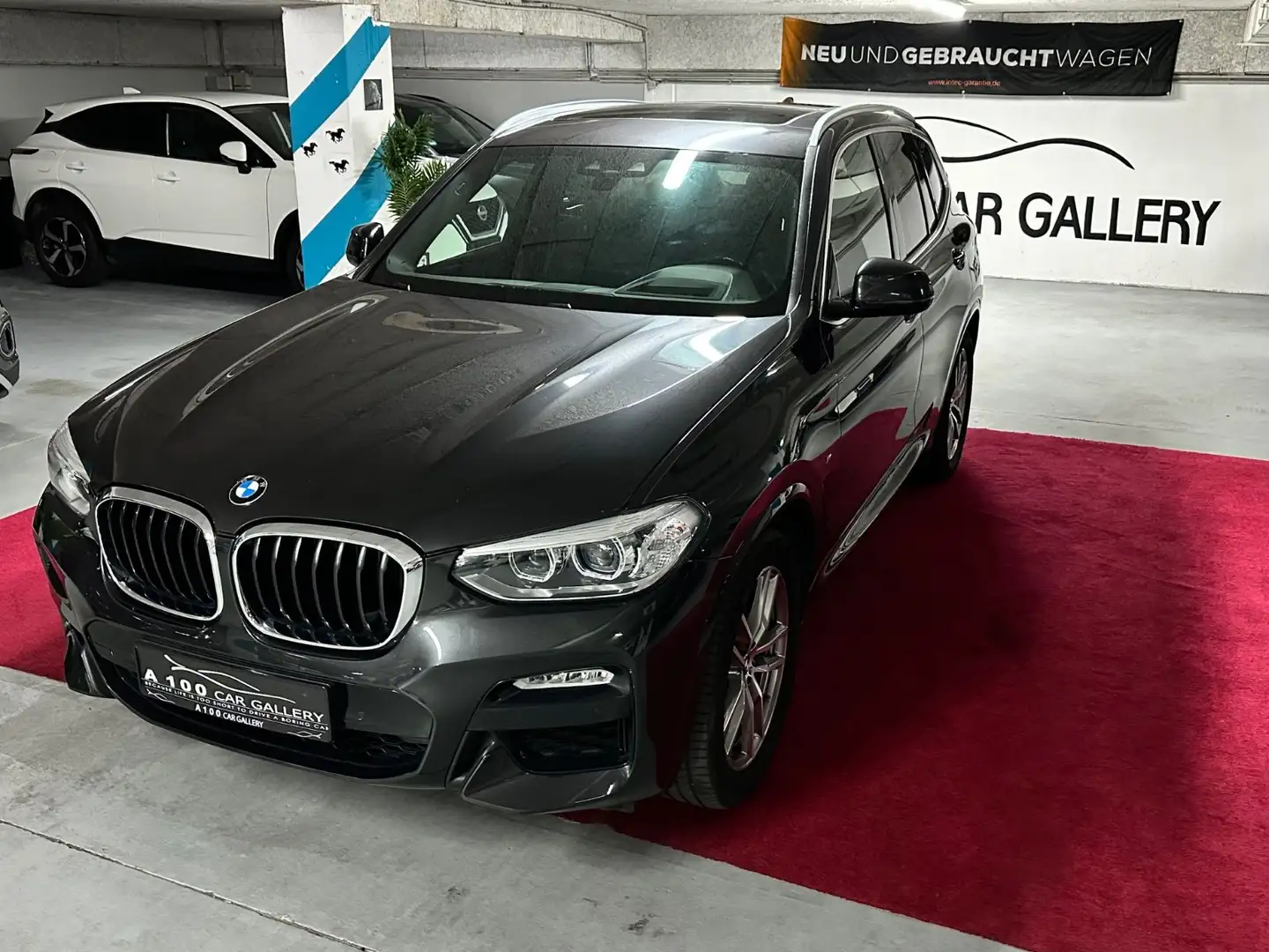 BMW X3 xDrive 20 d M Sport*Panorama*HeadUP*AHK Gris - 2