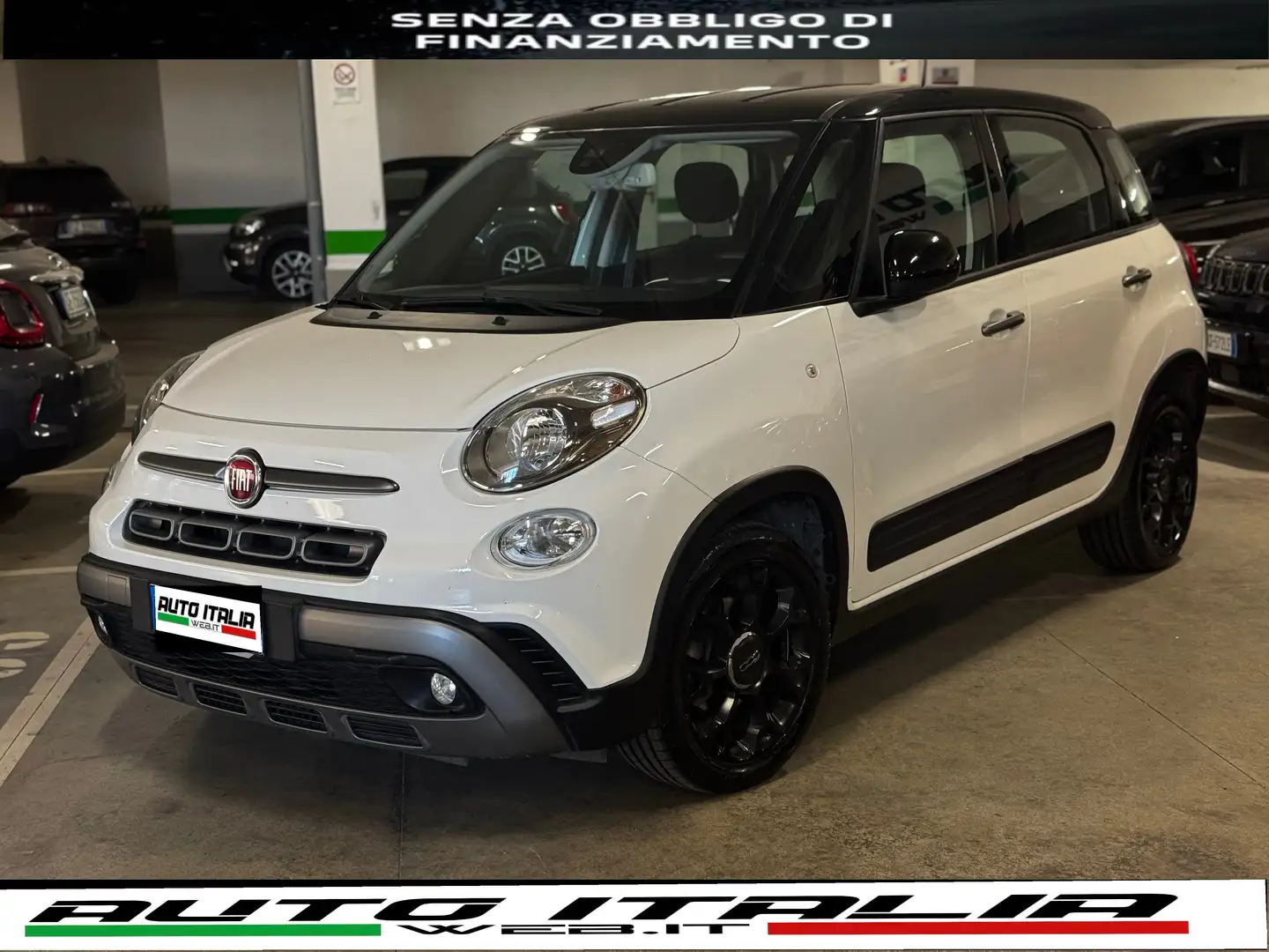 Fiat 500L 500L Cross 1.4s#GPL#TELECAMERA#CLIMA#CARPLAY#FENDI Bianco - 1