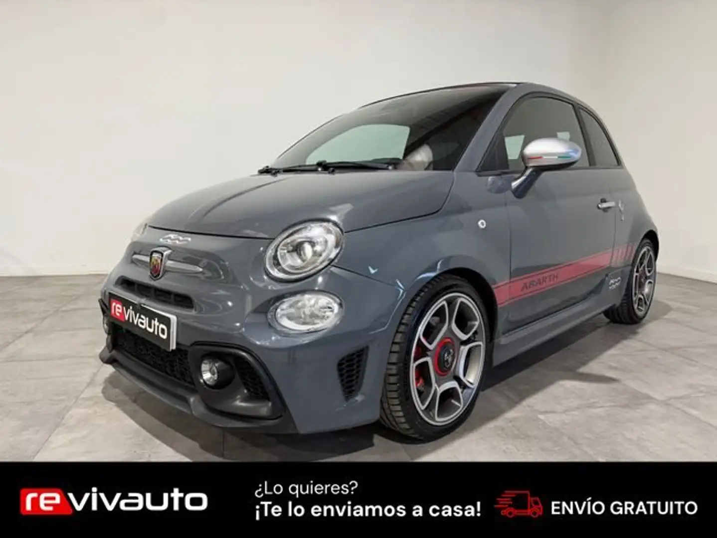 Abarth 595 1.4T JET COMPETIZIONE SECUENCIAL 160 Gris - 1