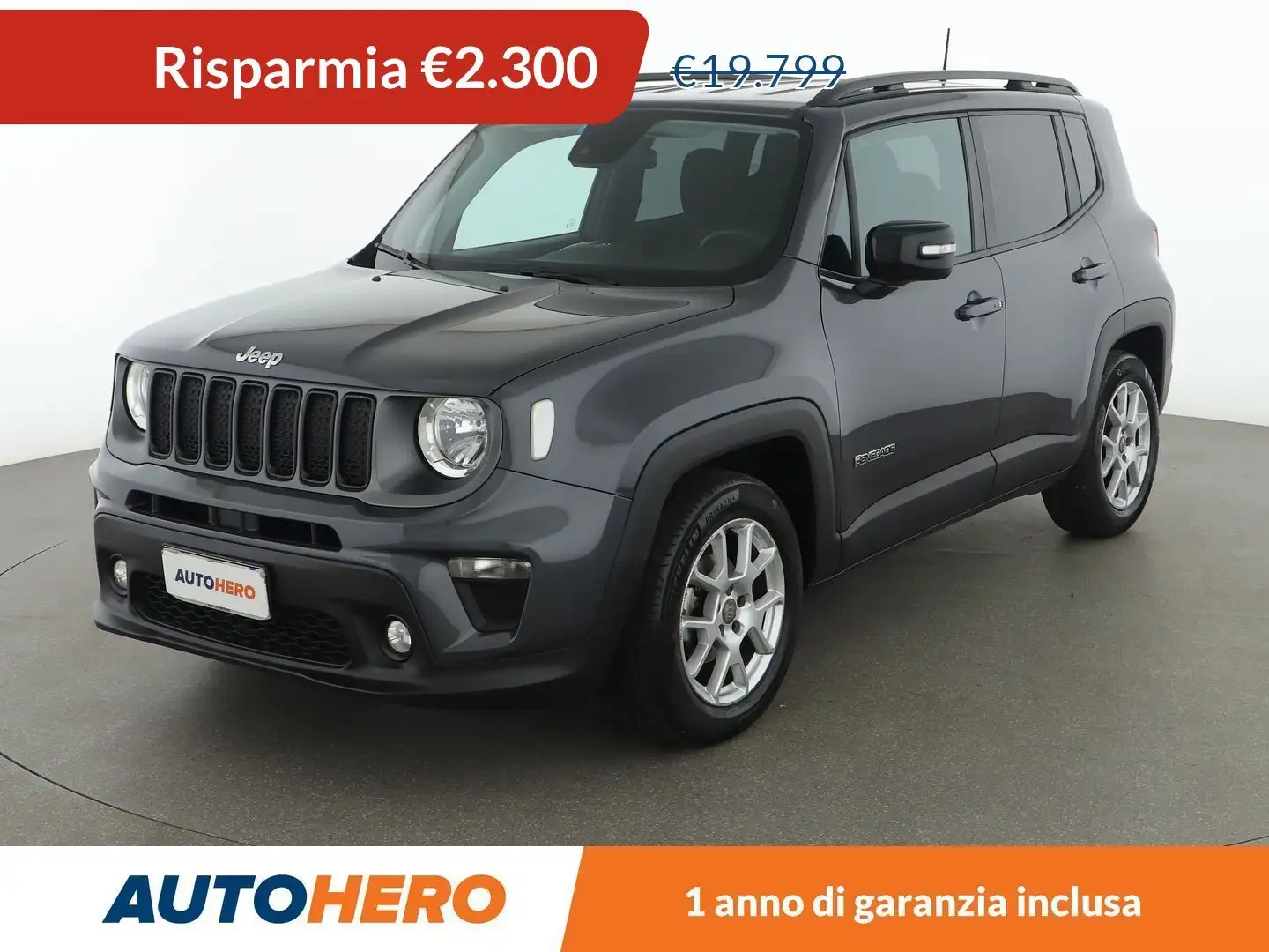 Jeep Renegade 1.0 TGDi Limited Grigio - 1
