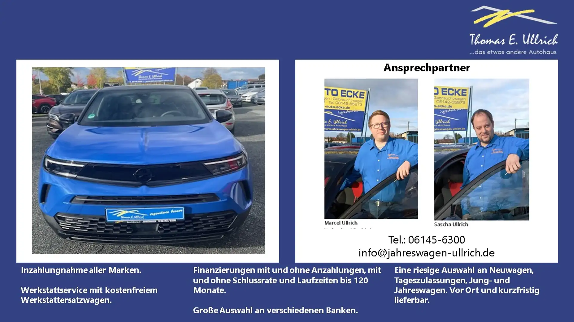 Opel Mokka 1.2 Turbo GS 100KW//SHZ/LHZ/PDC/RKF Bleu - 1