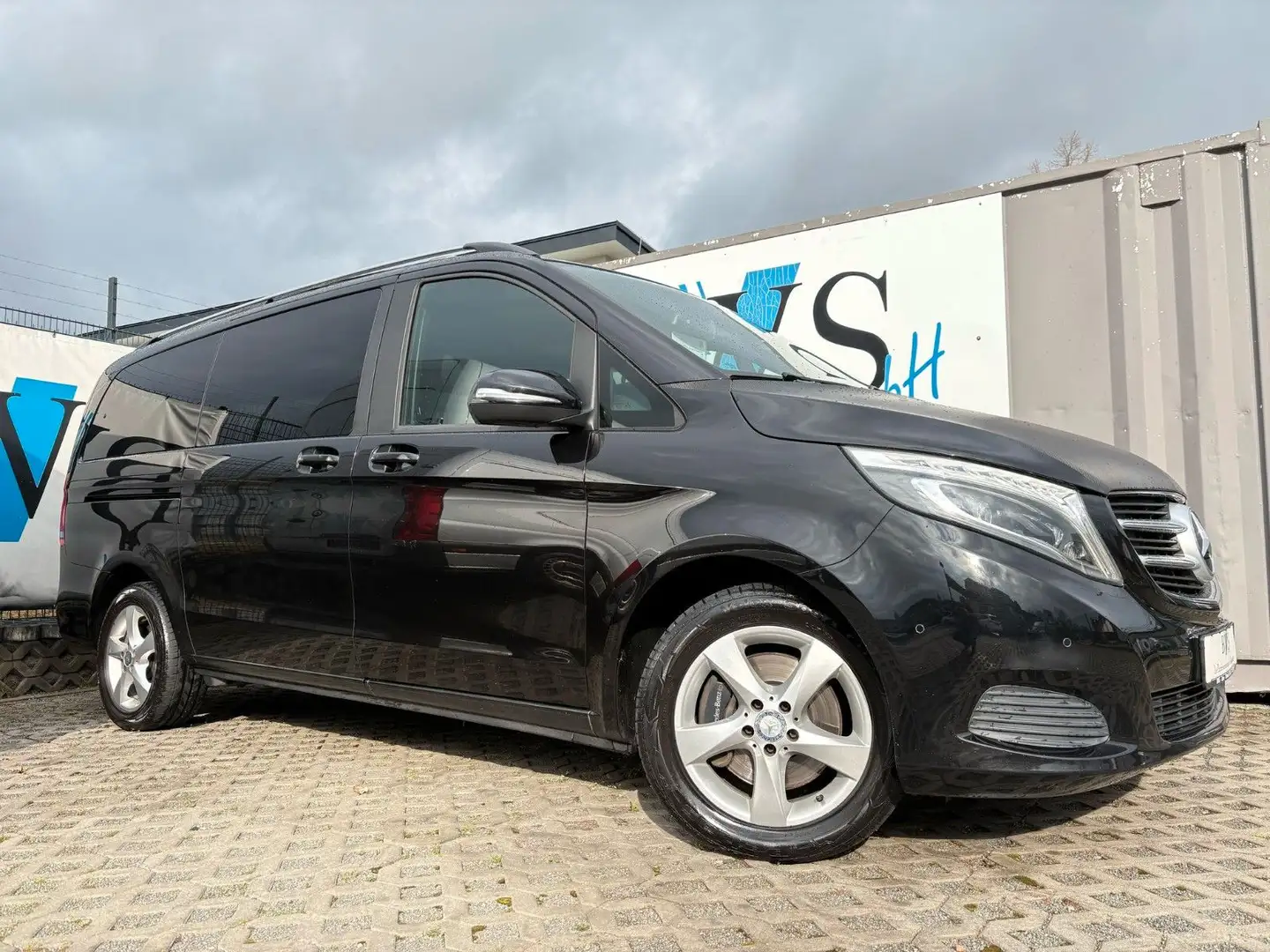 Mercedes-Benz V 220 CDI EDITION lang/LED/Navi/AHK/Spur*Totw. Negru - 1