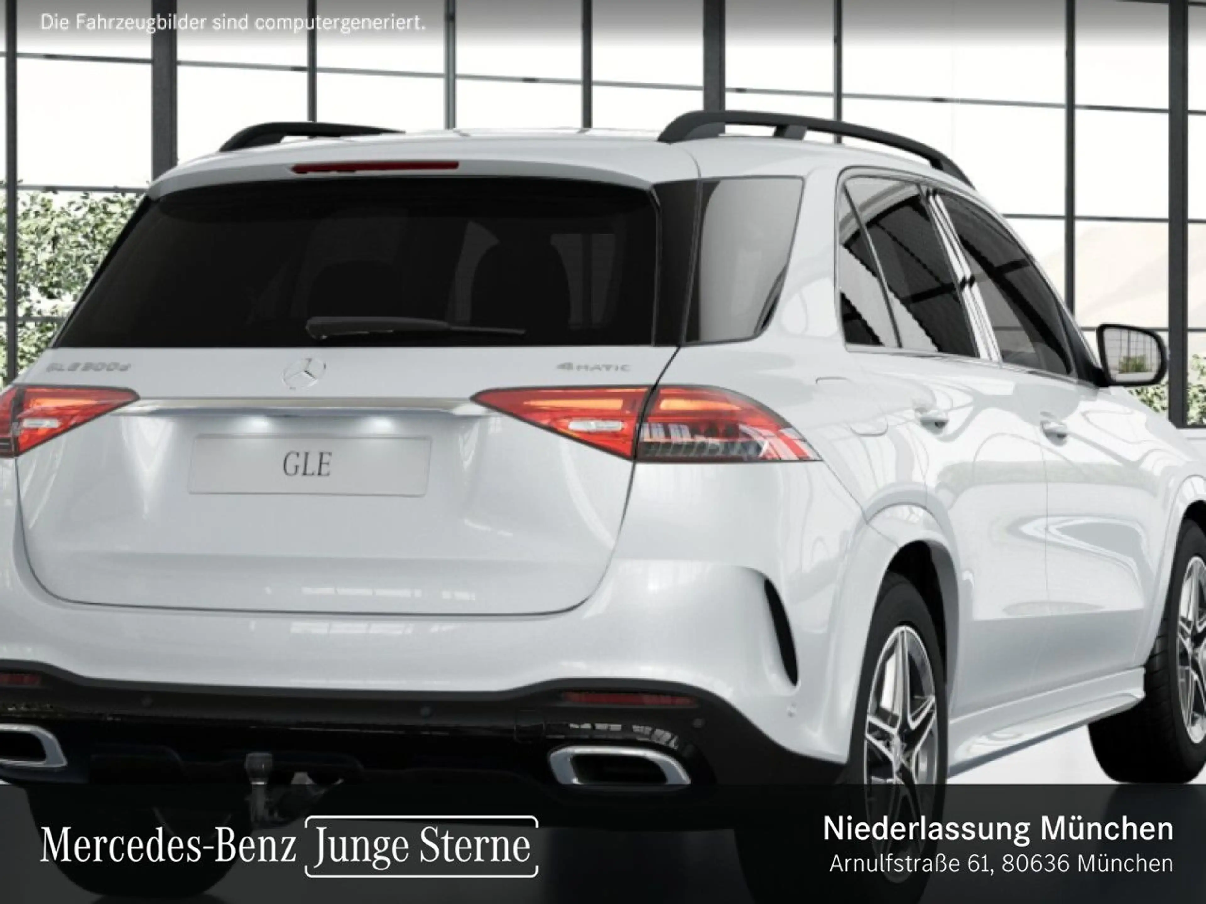 Mercedes-Benz GLE 300 d 4M AMG+NIGHT+PANO+360+AHK+MULTIBEAM+20" — photo 4