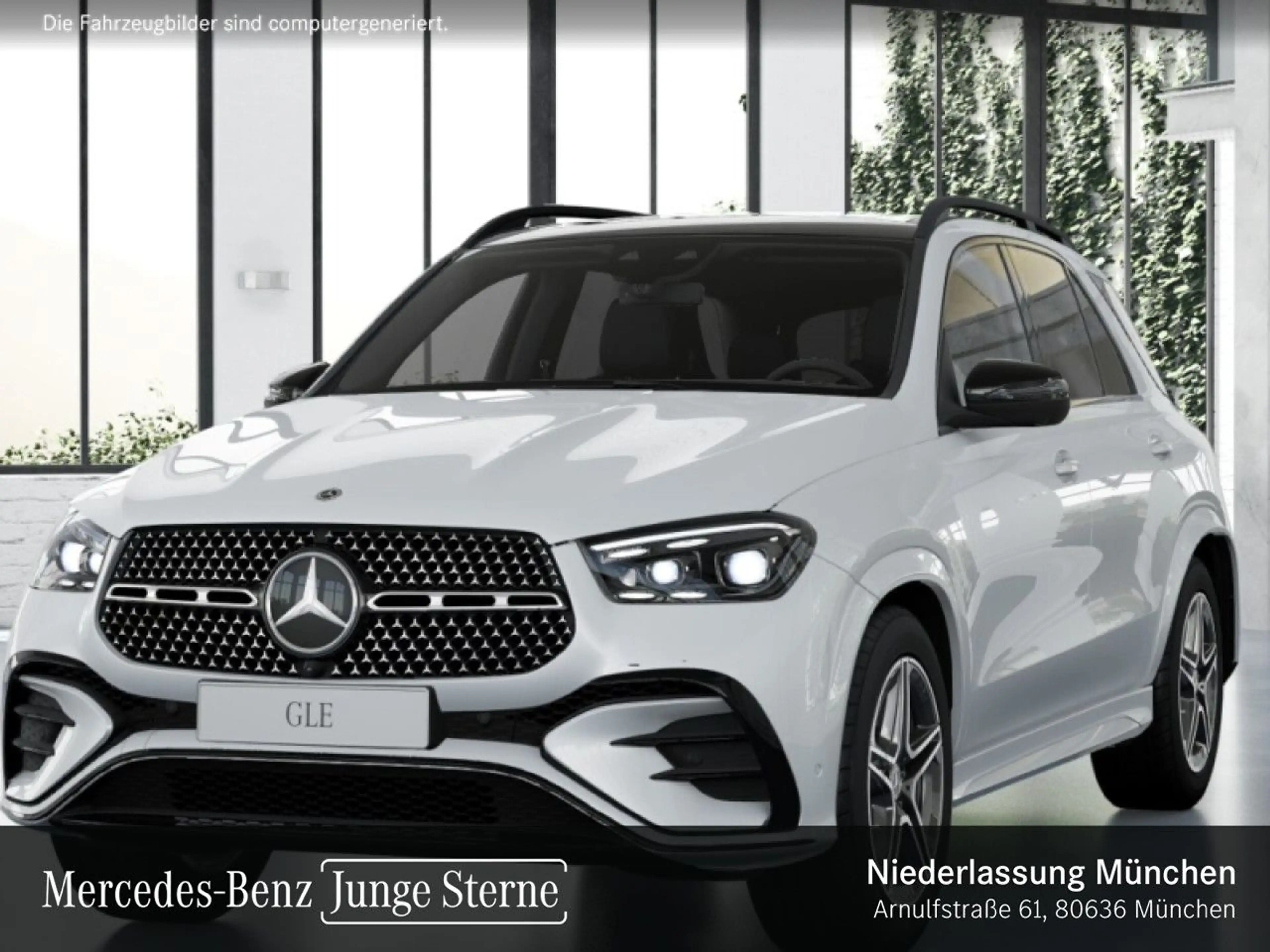 Mercedes-Benz GLE 300 d 4M AMG+NIGHT+PANO+360+AHK+MULTIBEAM+20" — photo 2