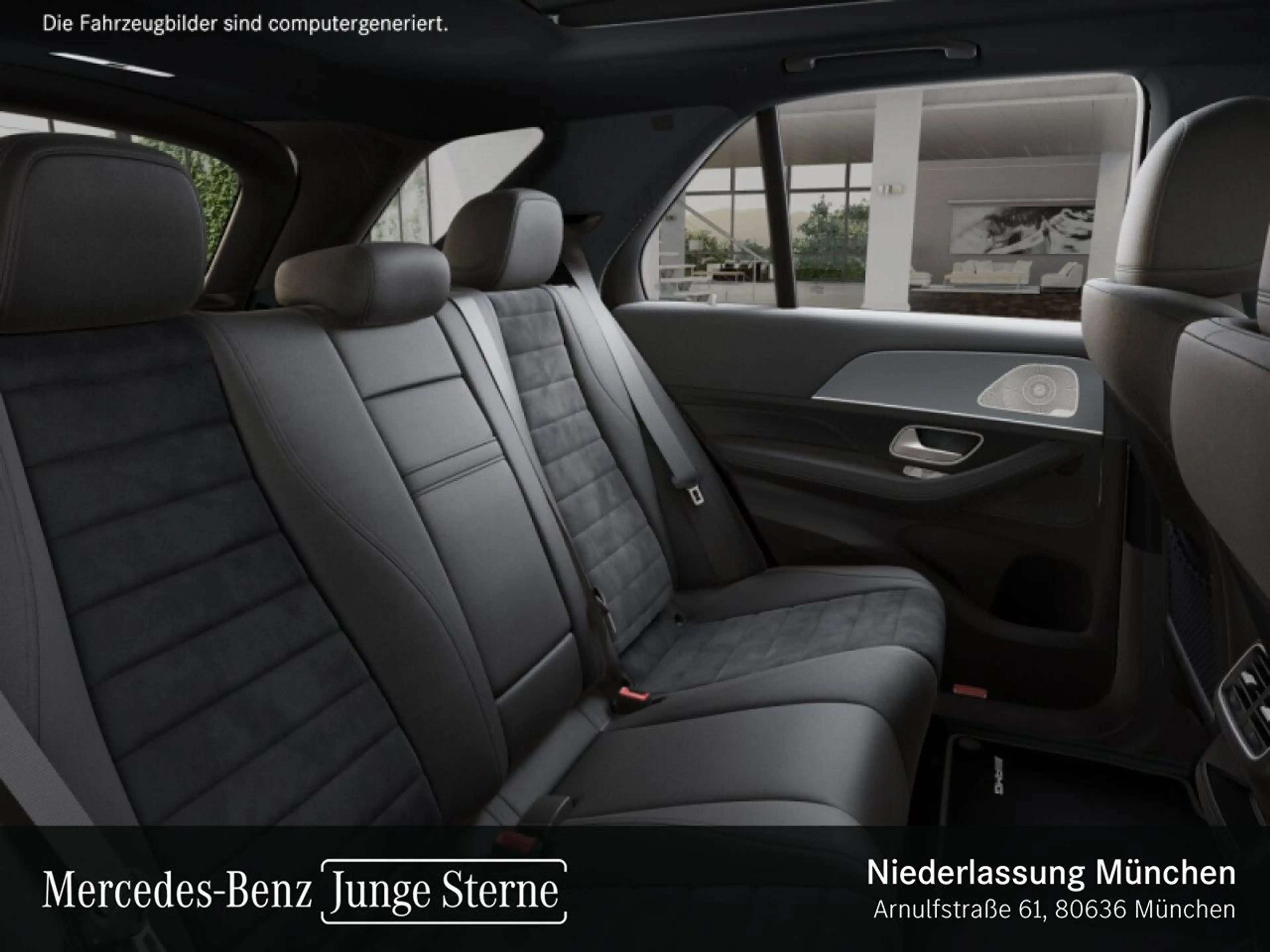 Mercedes-Benz GLE 300 d 4M AMG+NIGHT+PANO+360+AHK+MULTIBEAM+20" — photo 12
