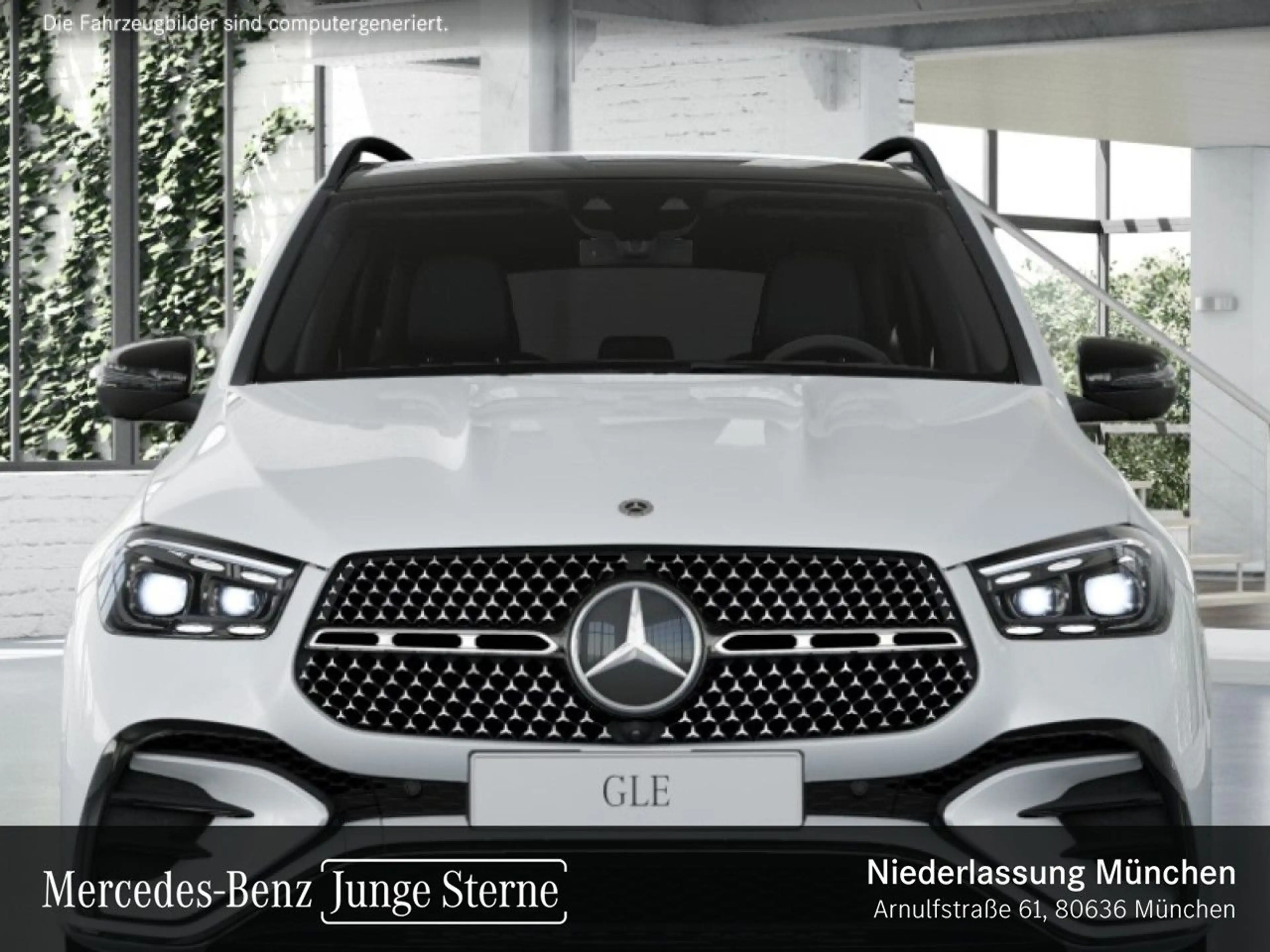 Mercedes-Benz GLE 300 d 4M AMG+NIGHT+PANO+360+AHK+MULTIBEAM+20" — photo 6