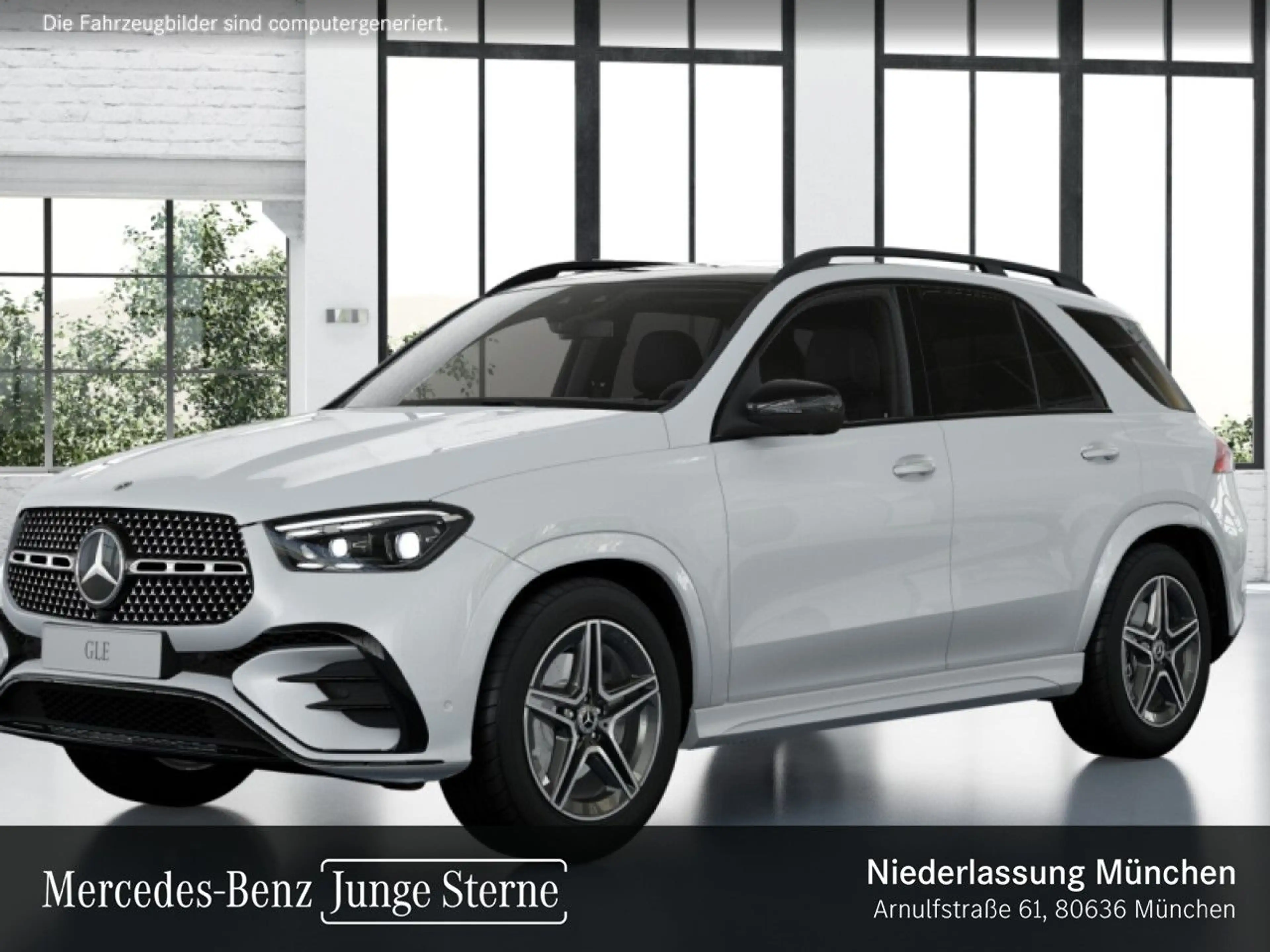 Mercedes-Benz GLE 300 d 4M AMG+NIGHT+PANO+360+AHK+MULTIBEAM+20" — photo 13