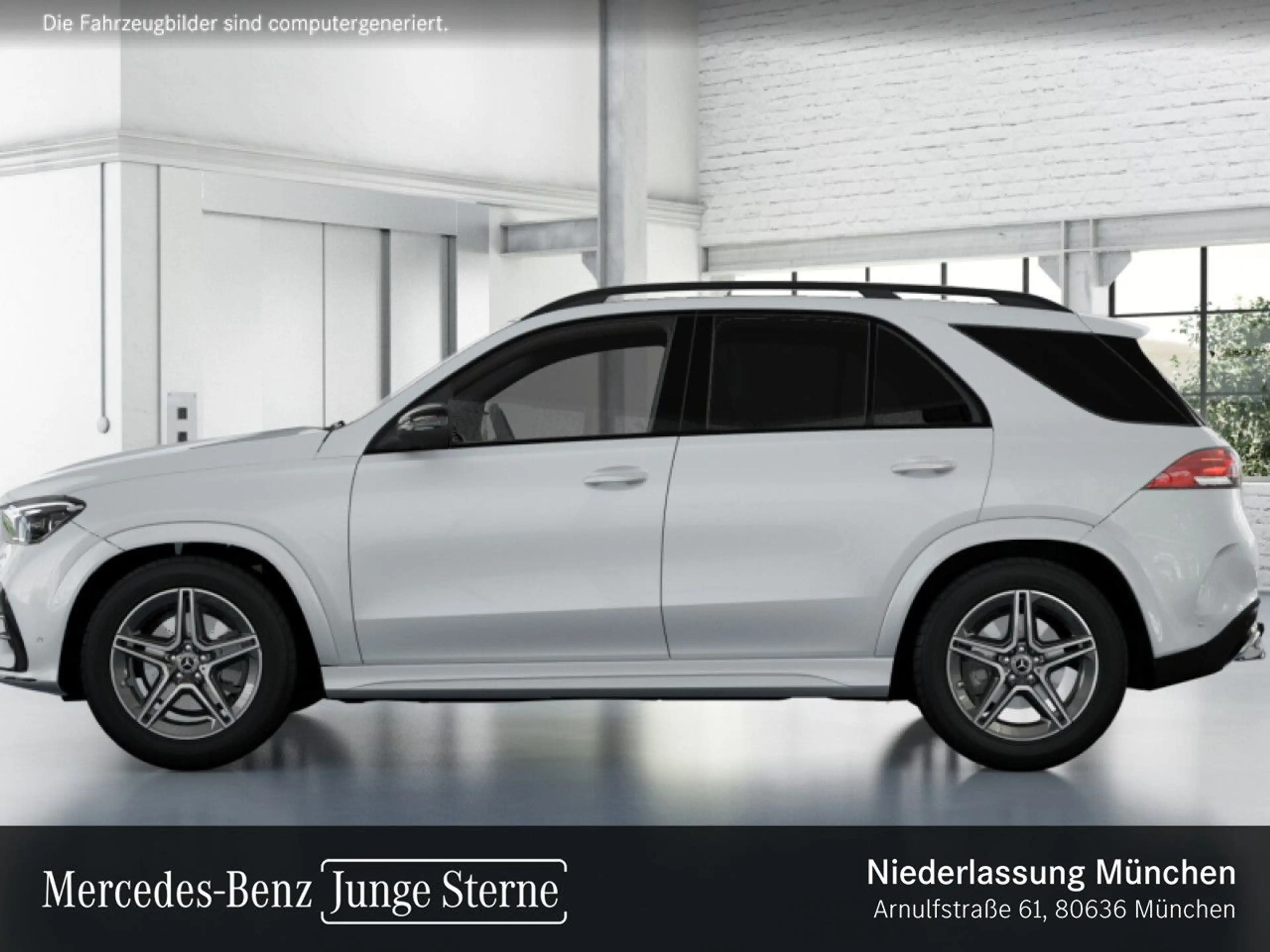 Mercedes-Benz GLE 300 d 4M AMG+NIGHT+PANO+360+AHK+MULTIBEAM+20" — photo 5