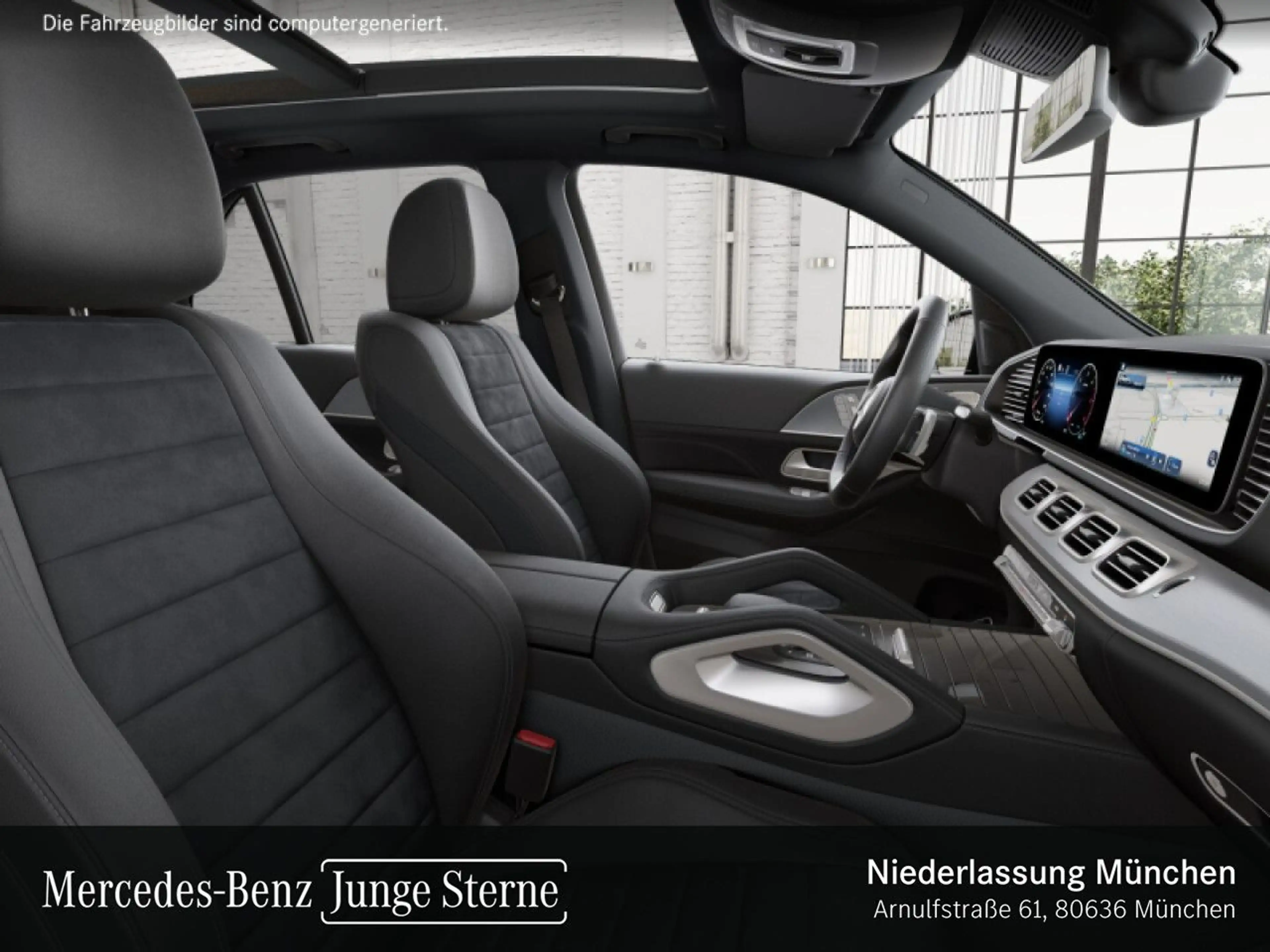 Mercedes-Benz GLE 300 d 4M AMG+NIGHT+PANO+360+AHK+MULTIBEAM+20" — photo 11
