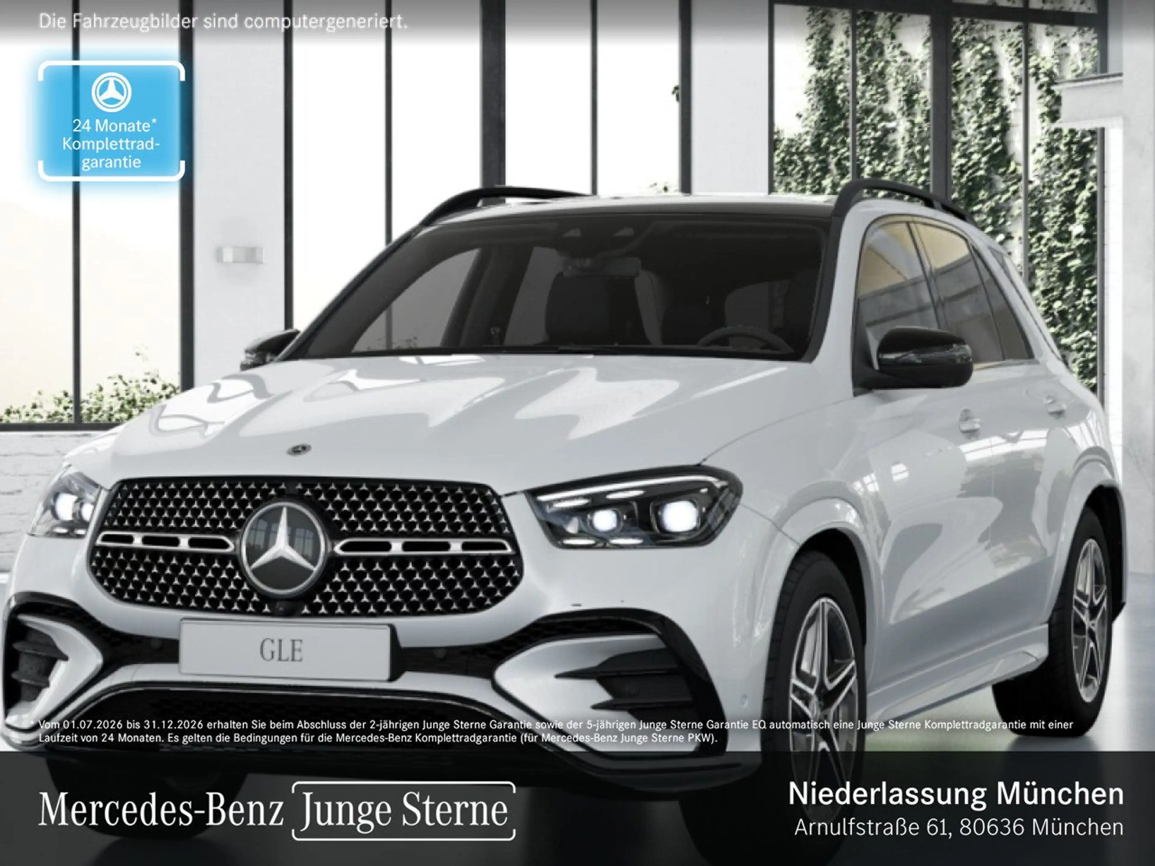 Mercedes-Benz GLE 300 d 4M AMG+NIGHT+PANO+360+AHK+MULTIBEAM+20"