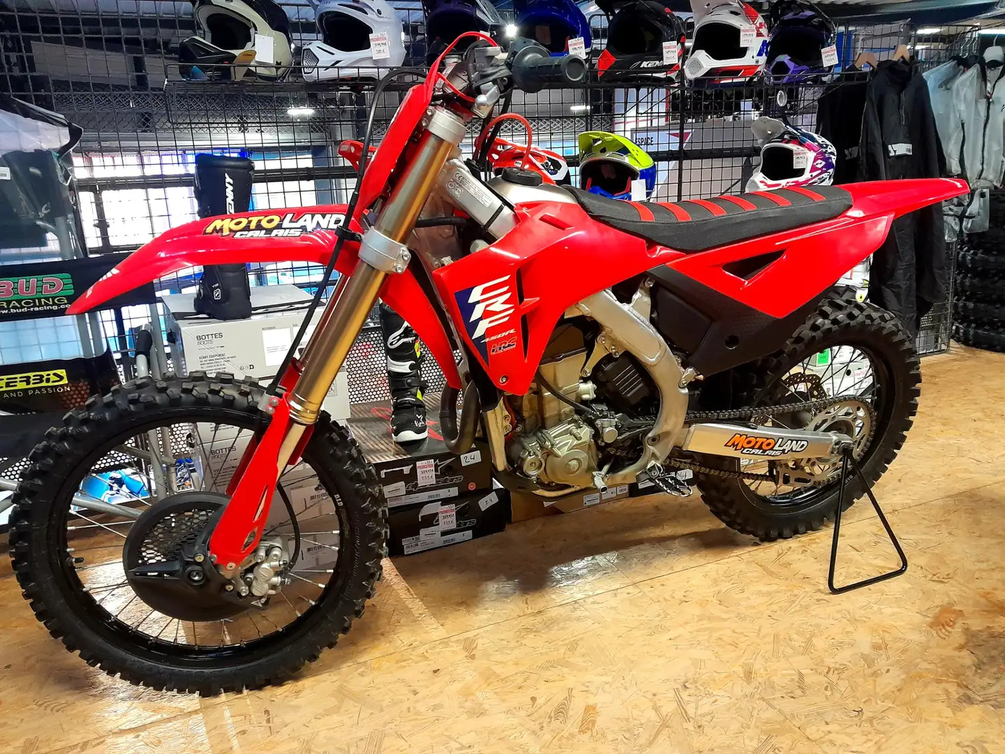 Honda CRF 450 Rojo - 1