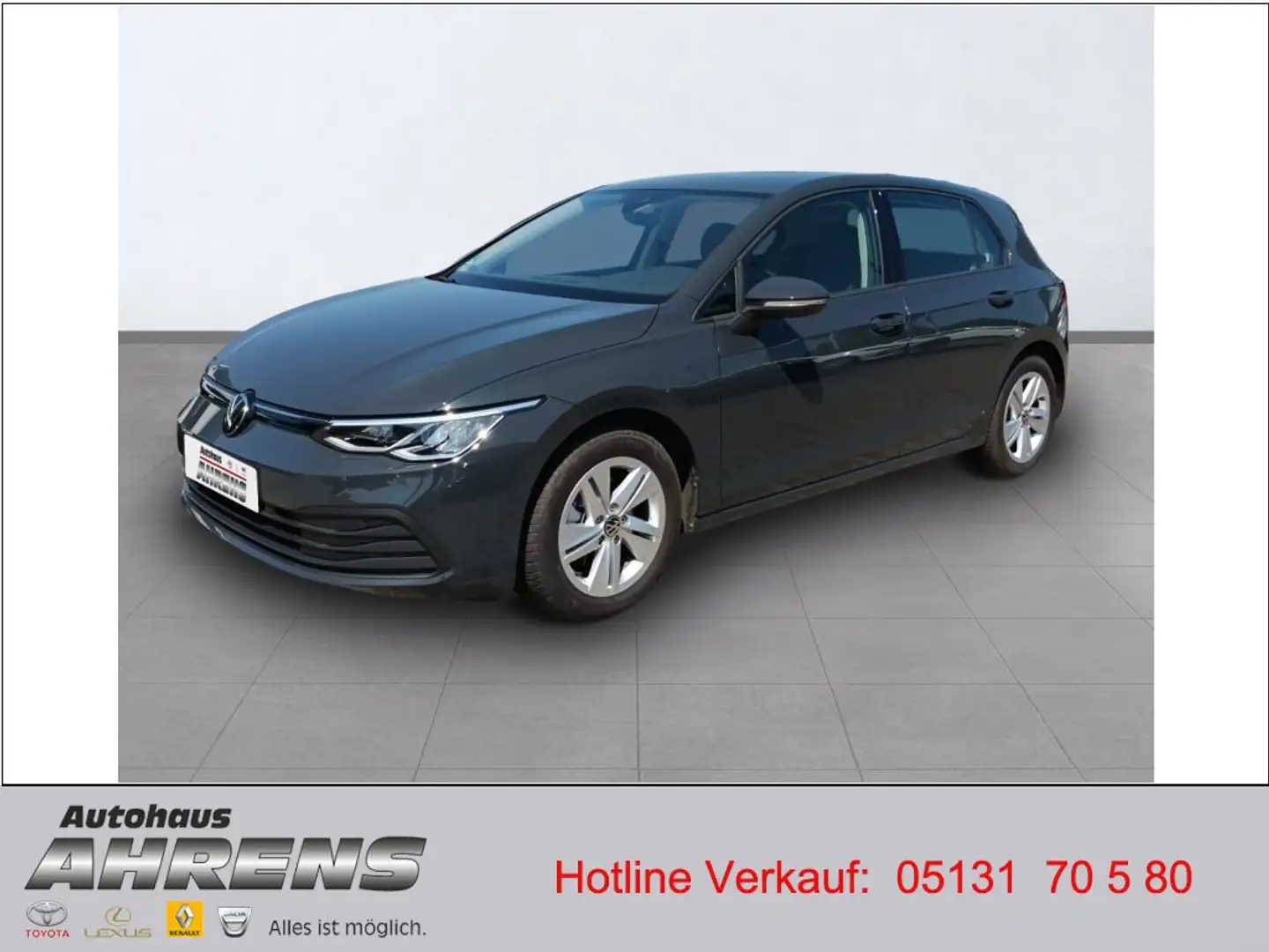 Volkswagen Golf 1.5 eTSI DSG Life Kamera Sitzheizung ACC Navi Grigio - 1
