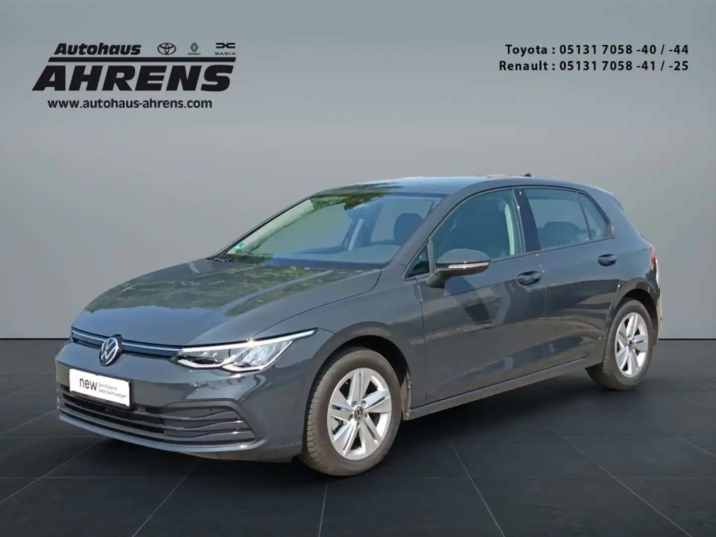 Volkswagen Golf 1.5 eTSI DSG Life Kamera Sitzheizung ACC Navi Gris - 1