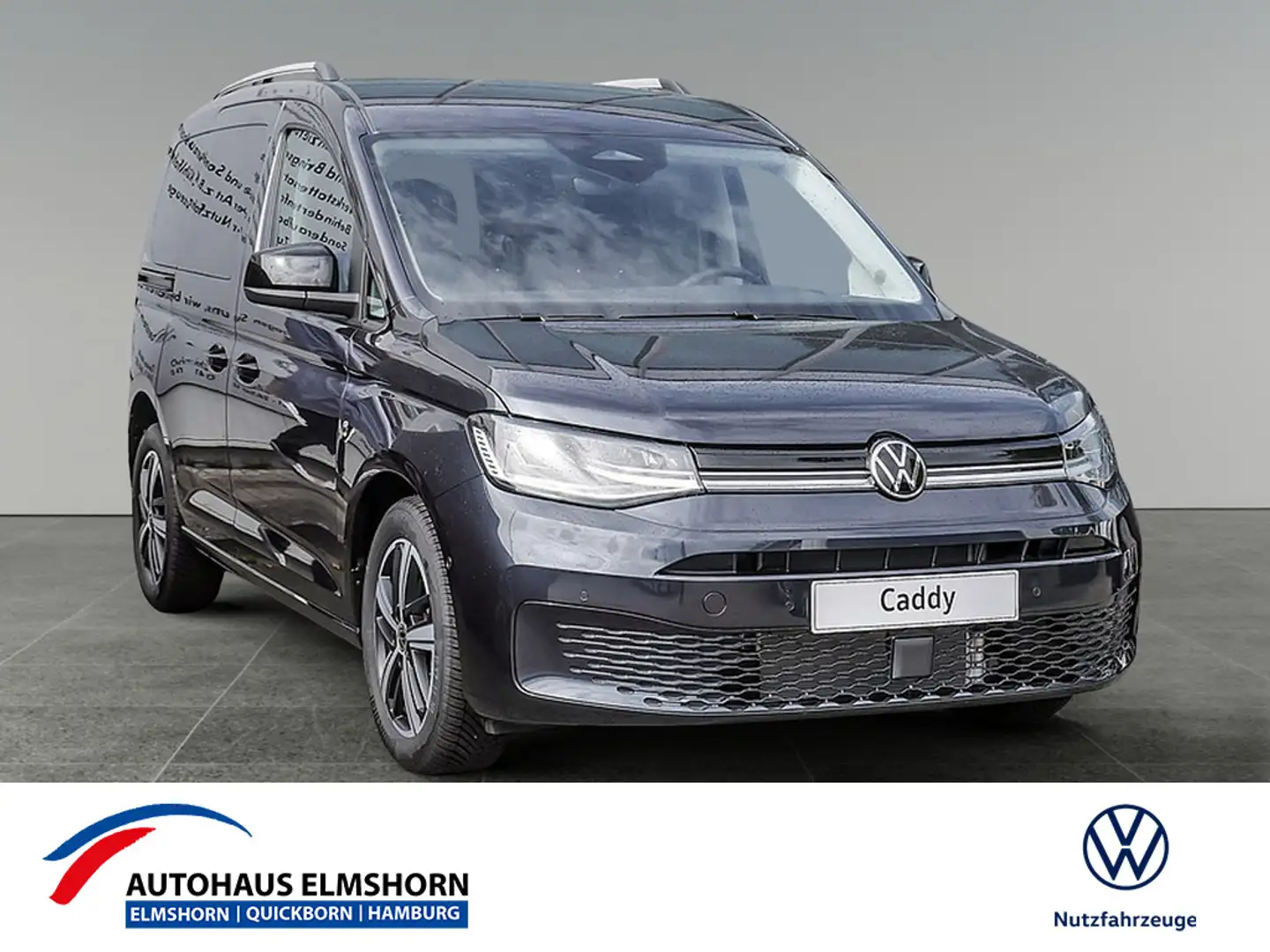 Volkswagen Caddy 1.5 TSI Life "GOAL" KEYLESS AHK ACC Bleu - 1