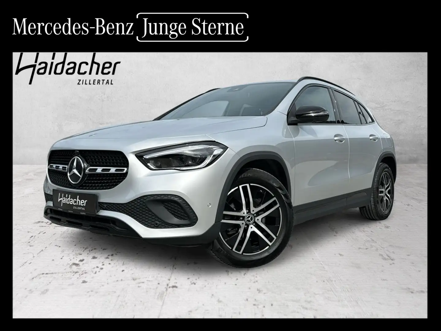 Mercedes-Benz GLA 200 d 4MATIC Progressive Night Stdhzg MBUX Silber - 1