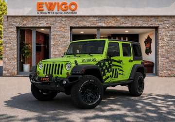 2.8 CRD 200 UNLIMITED RUBICON AWD BVA DISTRI À JOUR ATTELAGE TREUIL HARD TOP CAMÉRA CARPLAy