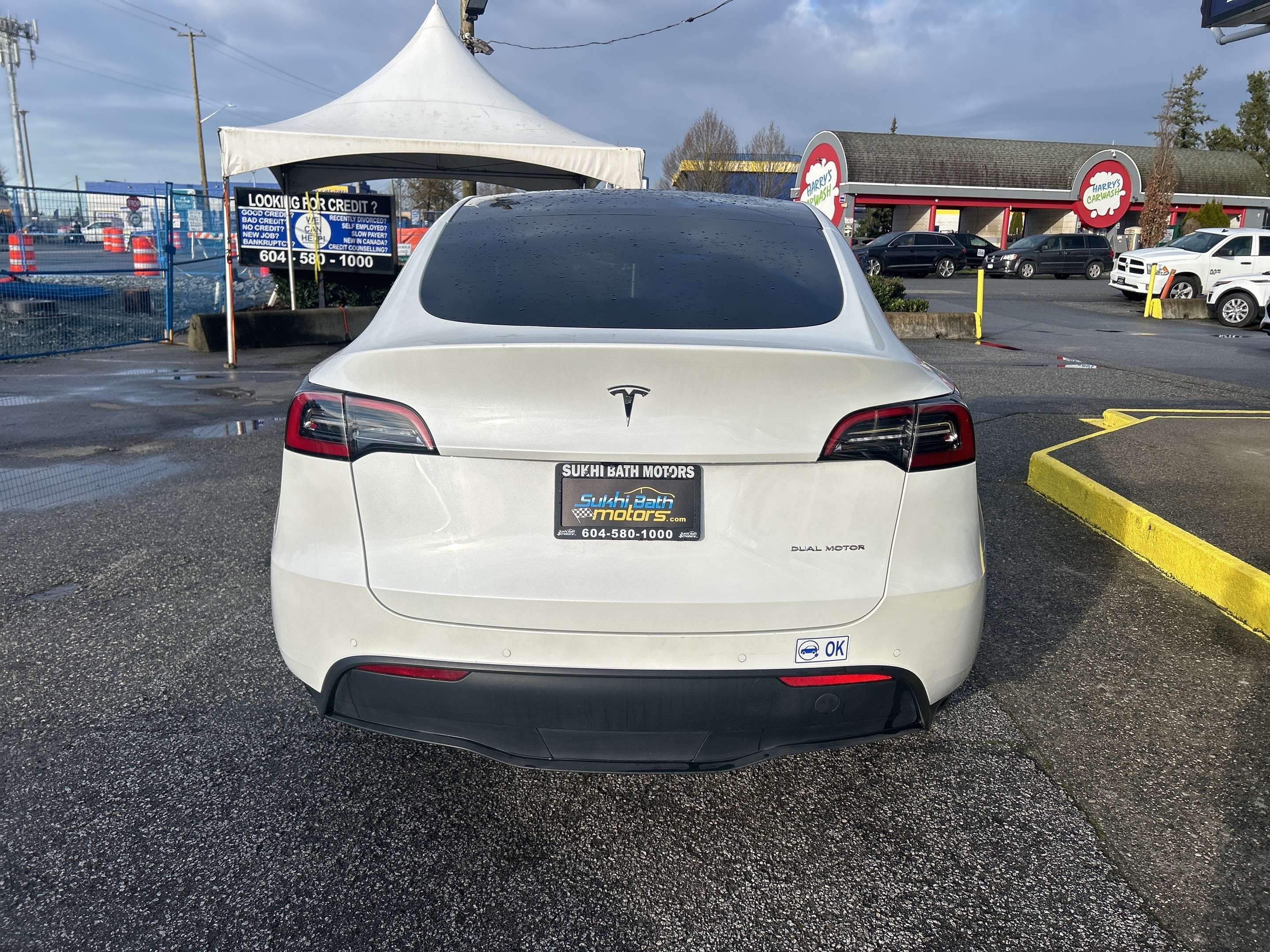 2021 Tesla Model Y Long Range AWD + NAVIGATION + LEATHER SEATS — снимка 1