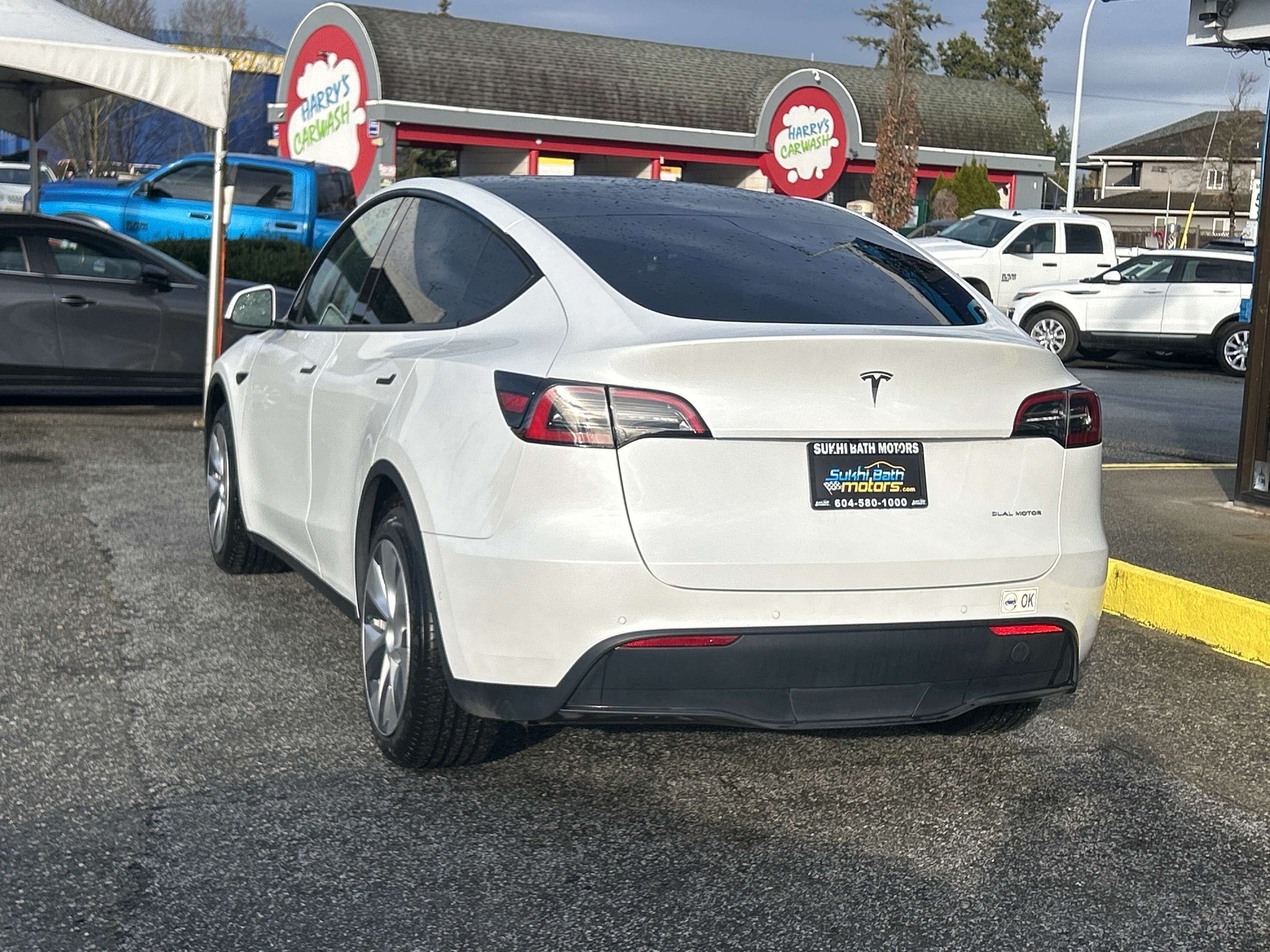 2021 Tesla Model Y Long Range AWD + NAVIGATION + LEATHER SEATS — снимка 1