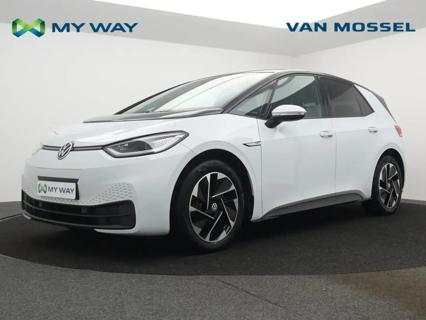 Volkswagen ID.3 Pro Performance 58kWh 204PK *NAVI*APP CONNECT*ZETELVERWARMING*CRUISE*PDC*... Blanc - 1