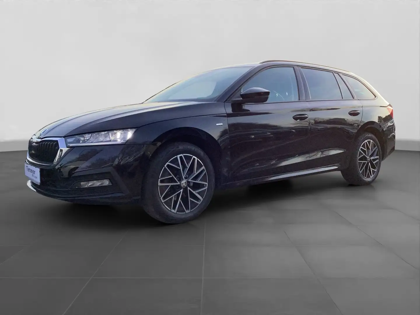 Skoda Octavia Combi 2.0 TDI CLEVER LED NAVI AHK Schwarz - 2