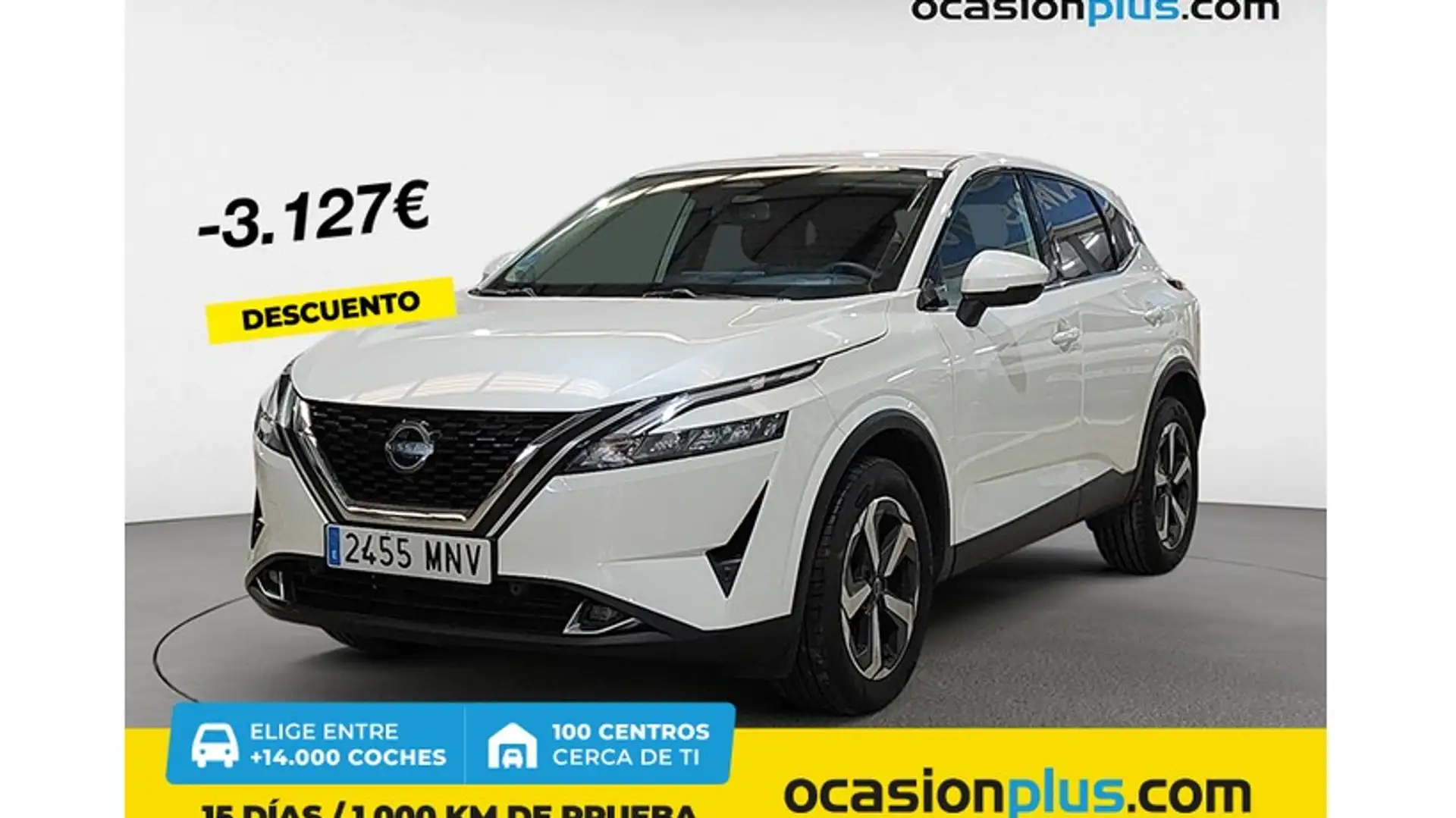 Nissan Qashqai 1.3 DIG-T mHEV 12V N-Connecta 4x2 103kW Blanc - 1