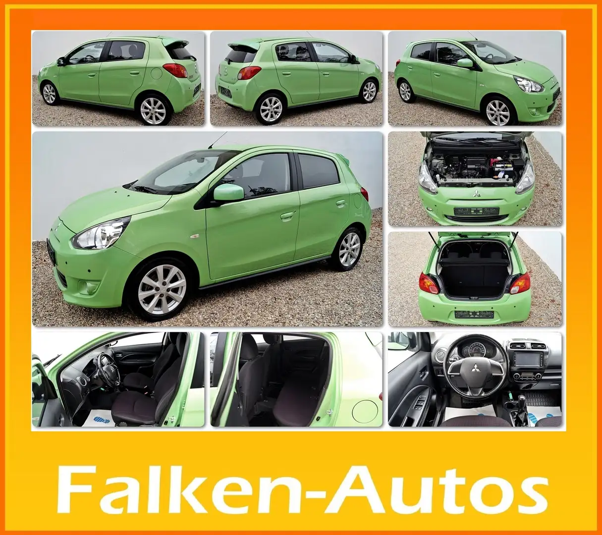 Mitsubishi Space Star 1.2 MIVEC SHINE+ -ERSTBESITZ- *AUCH MIT GARANTIE* Grün - 1