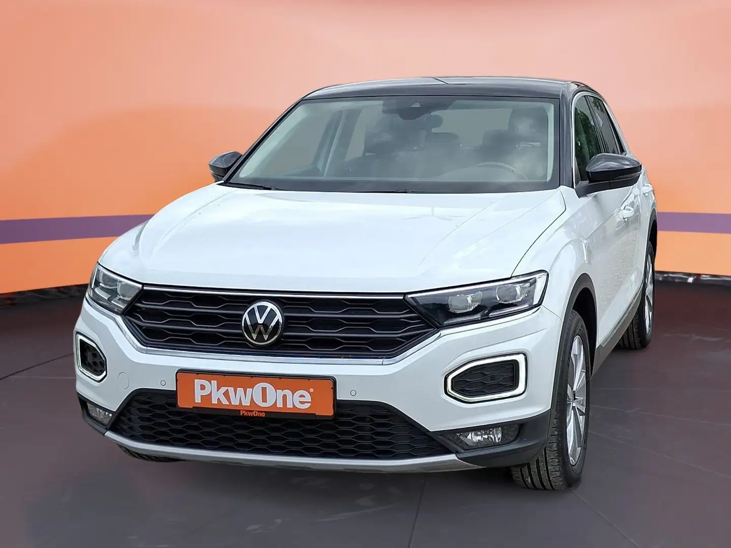 Volkswagen T-Roc 1.0 TSI STYLE *LED *CLIMATRONIC *EINPARKHI Blanc - 1