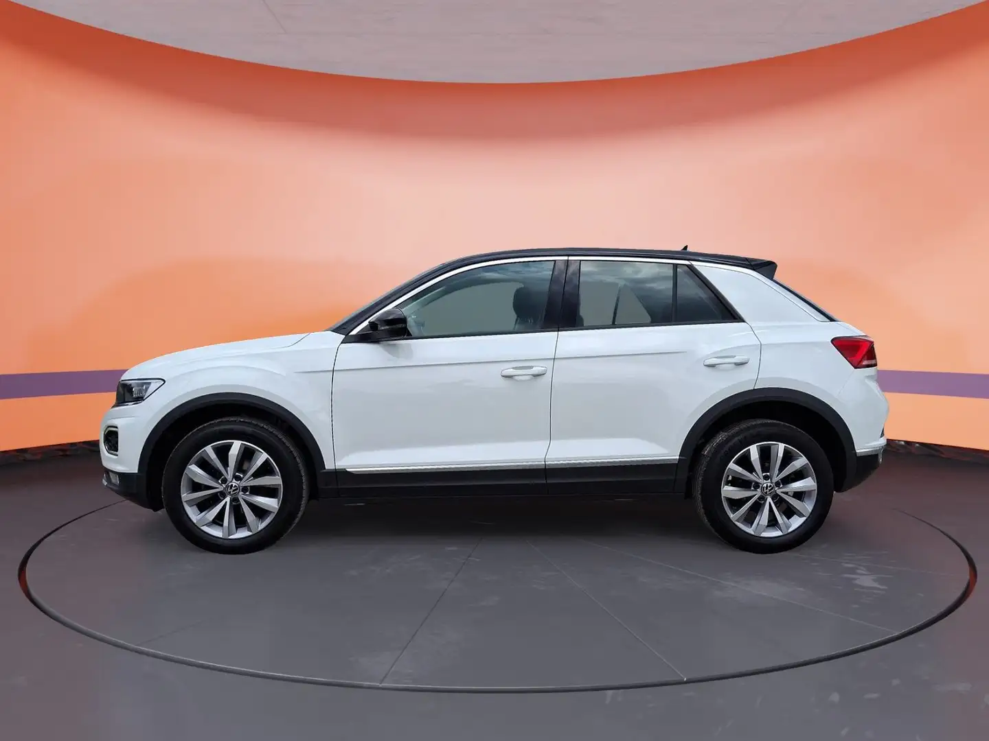 Volkswagen T-Roc 1.0 TSI STYLE *LED *CLIMATRONIC *EINPARKHI Blanc - 2