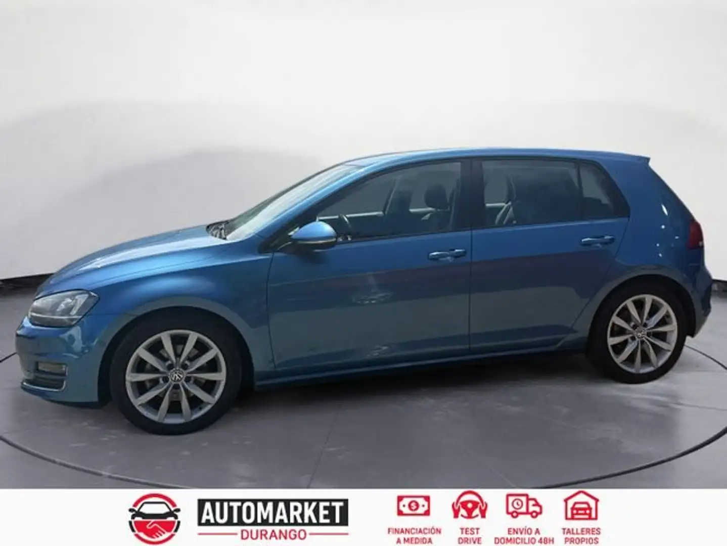 Volkswagen Golf 1.4 TSI BMT Advance 122 Azul - 2