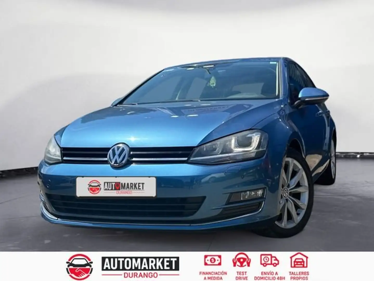 Volkswagen Golf 1.4 TSI BMT Advance 122 Azul - 1