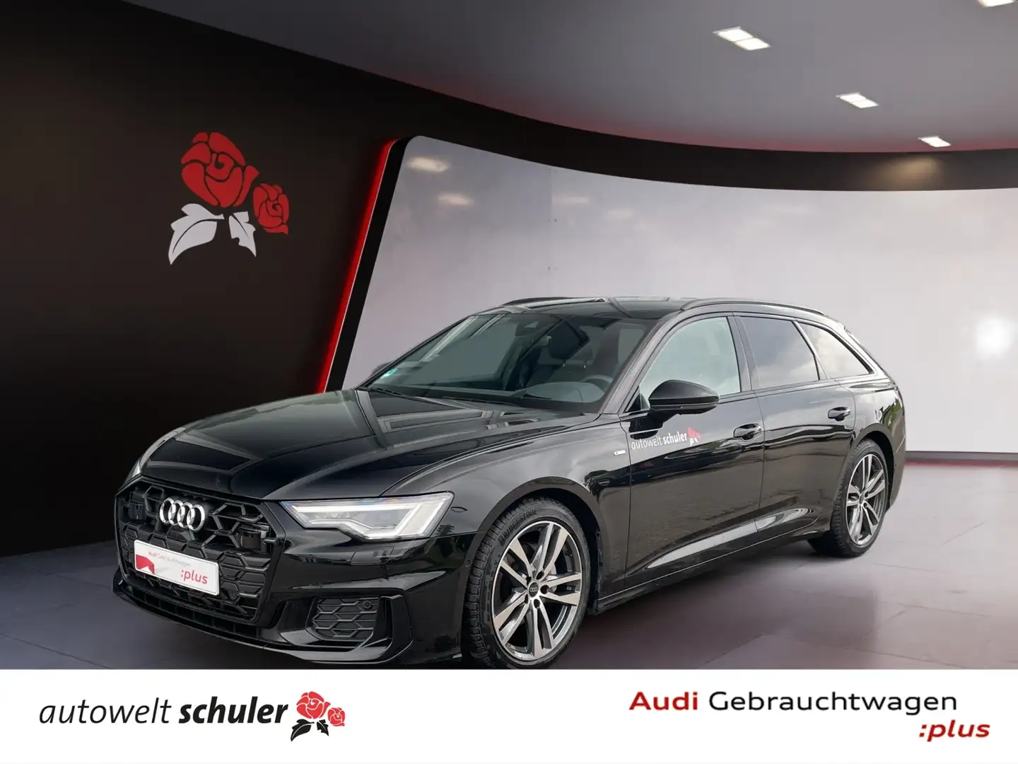 Audi A6 Avant 40 2.0 TDI S-tronic S-line AHK RFK Matrix-L Schwarz - 1