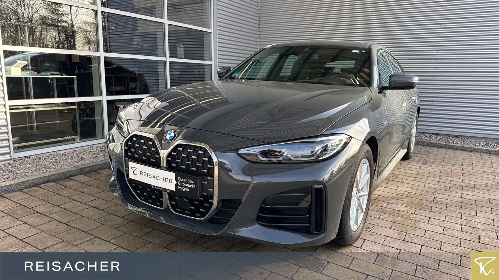 BMW 420 d A Gran Coupé M-Sport GSD NAVI HUD 360° ACC Grau - 1