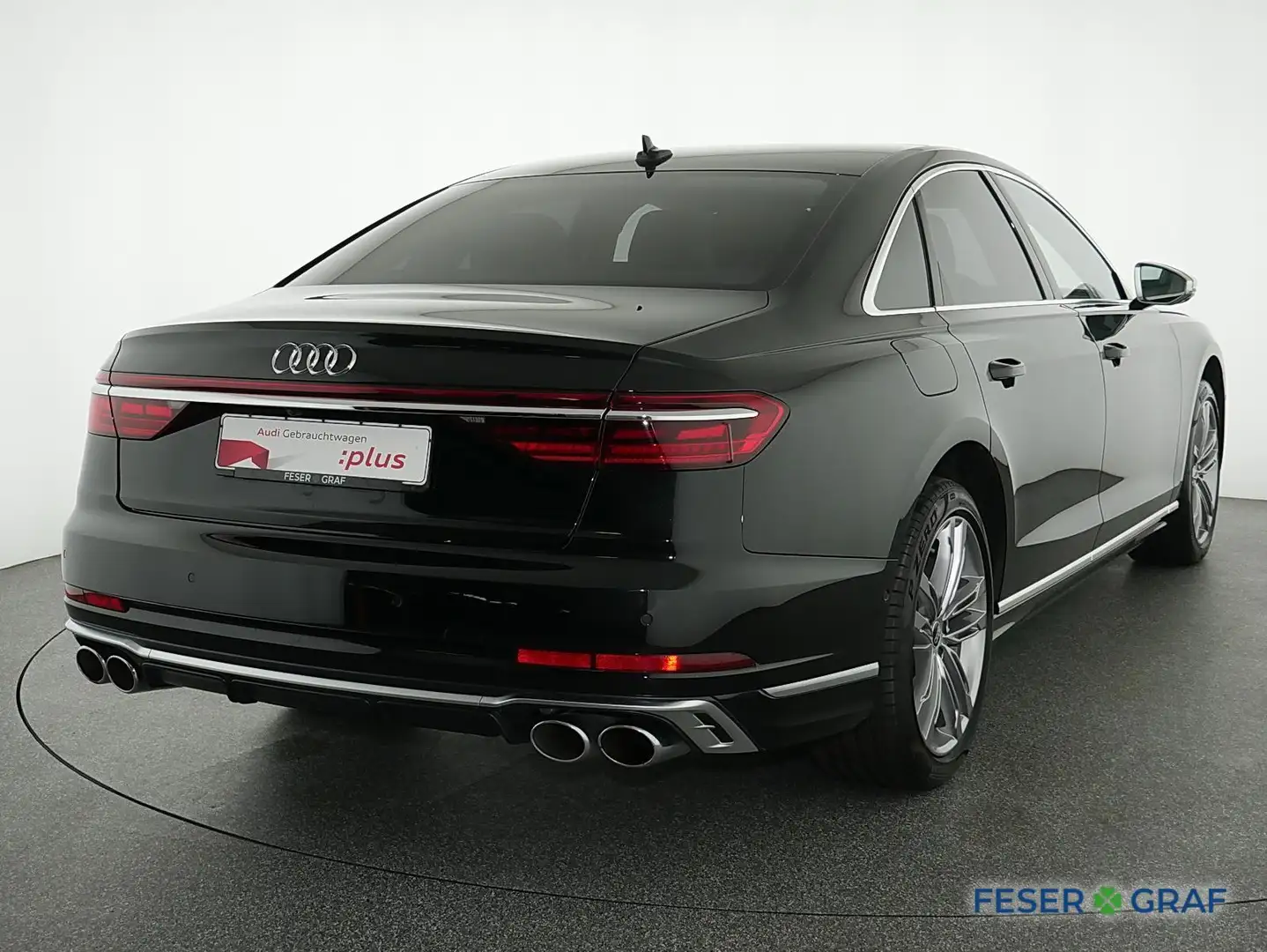 Audi S8 TFSI Dig. Matrix/Pano/Design-Sel/HuD/ACC/Stdhz Schwarz - 2