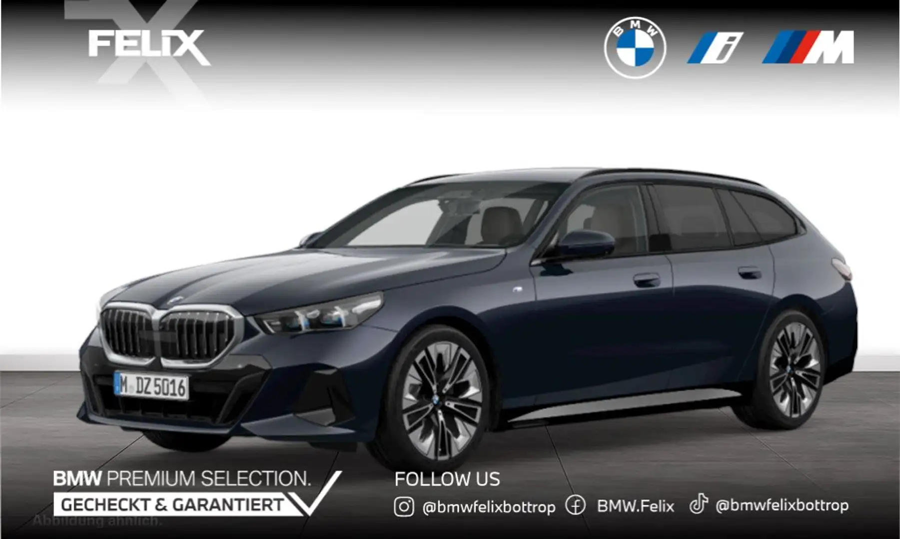BMW 520 d xDrive Touring+M SPORTPAKET+AHK+HARMAN KARDON Schwarz - 1
