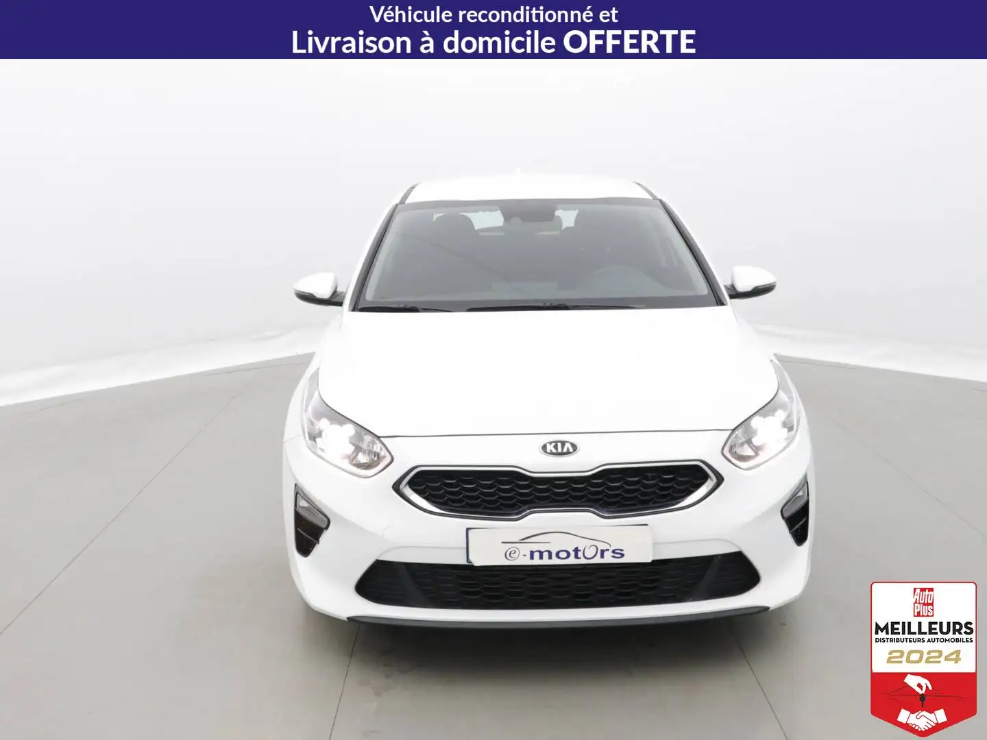 Kia Ceed / cee'd CRDi 136 ISG Active +GPS +PDC AR Blanc - 2