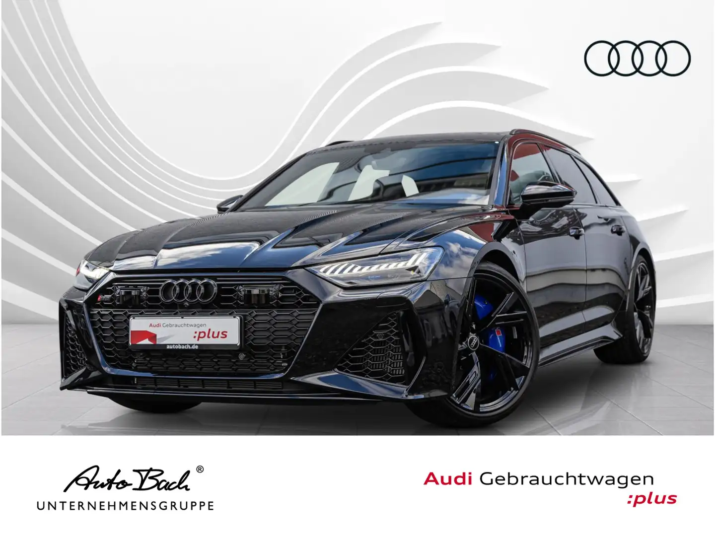 Audi RS6 RS6 Avant Dynamik-Plus Keramik Standhzg Pano HuD Schwarz - 1