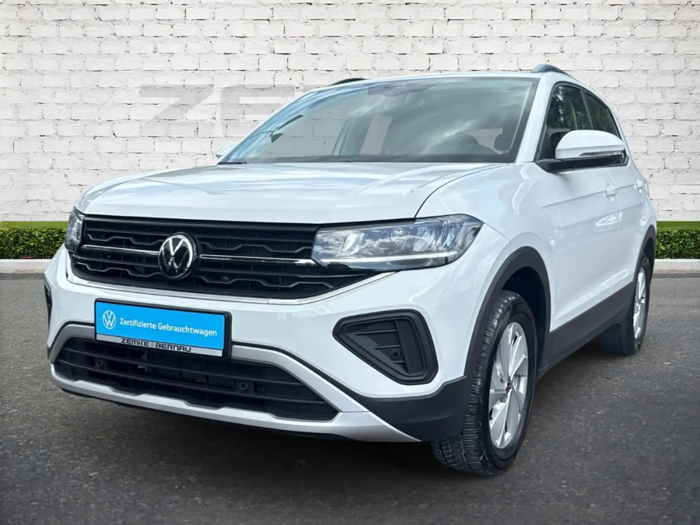 Volkswagen T-Cross 1.0 TSI Life Digitales Cockpit LED ACC Apple CarPl Blanco - 2