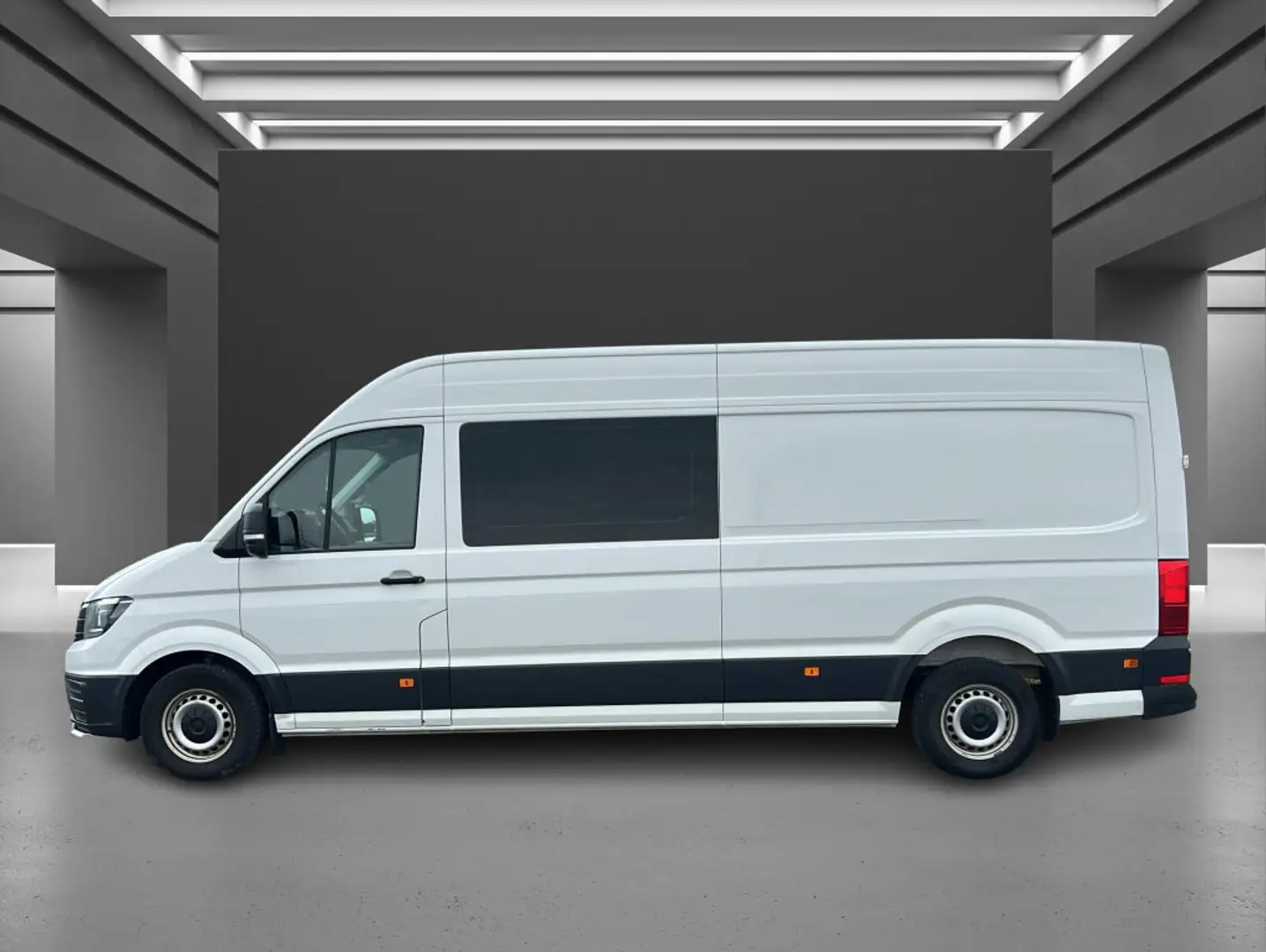 Volkswagen Crafter DoKa 6 Sitze 35 lang Hochdach 4MOTION Weiß - 2