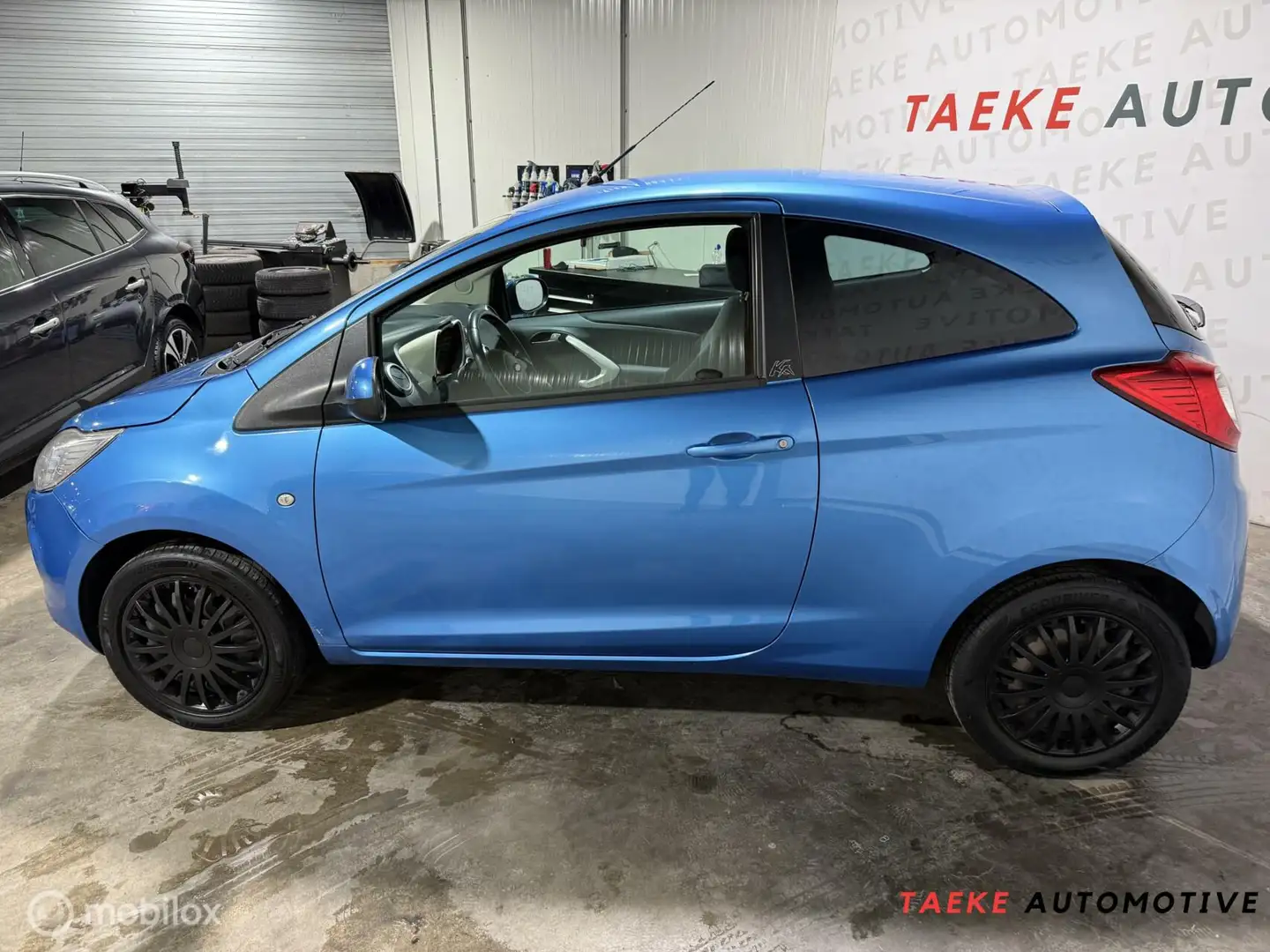 Ford Ka/Ka+ 1.2 Cool & Sound start/stop Airco/Apk Blauw - 2