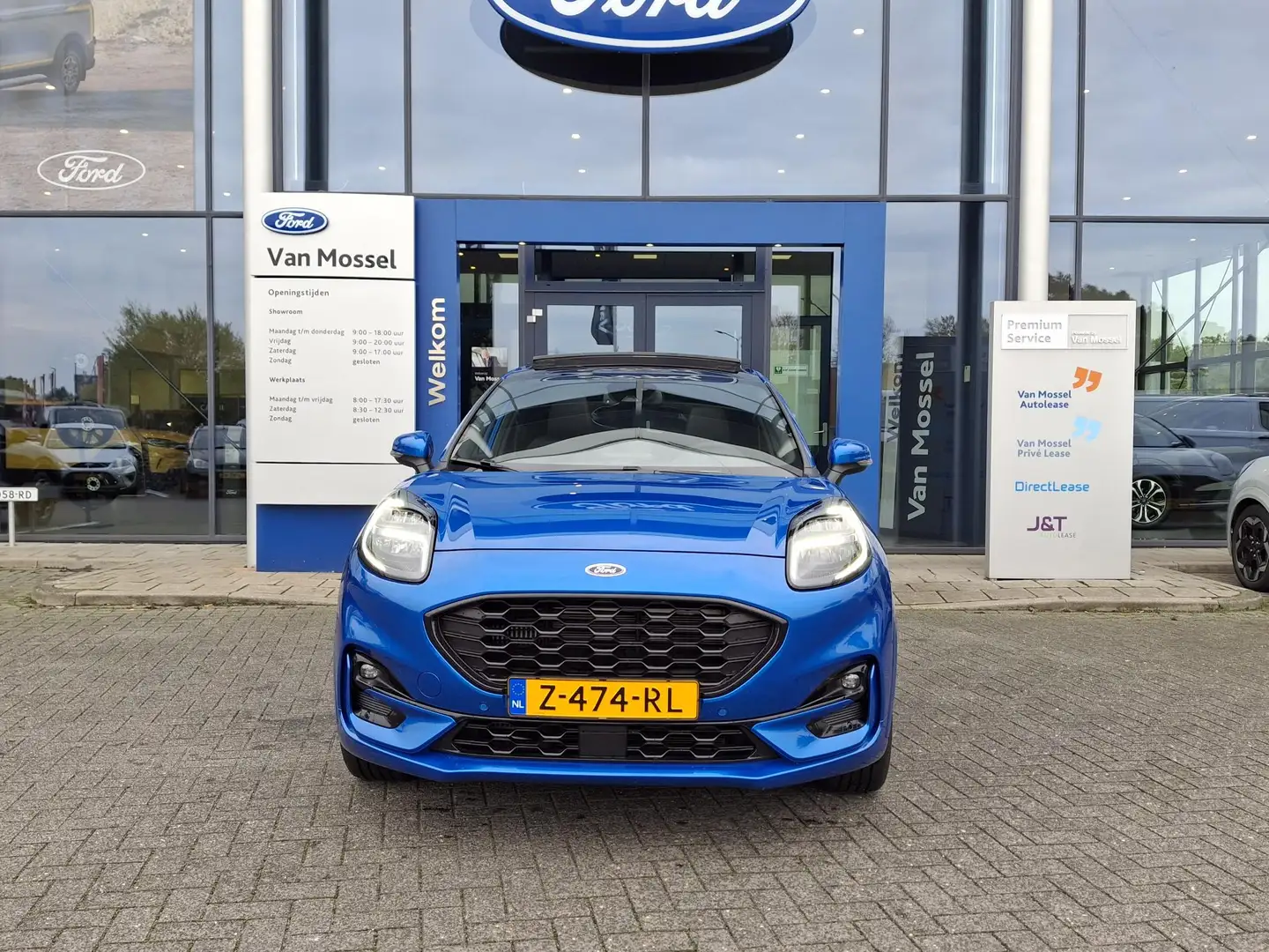 Ford Puma 1.0 EcoBoost Hybrid ST-Line X | 125PK | DRIVER ASS Bleu - 2