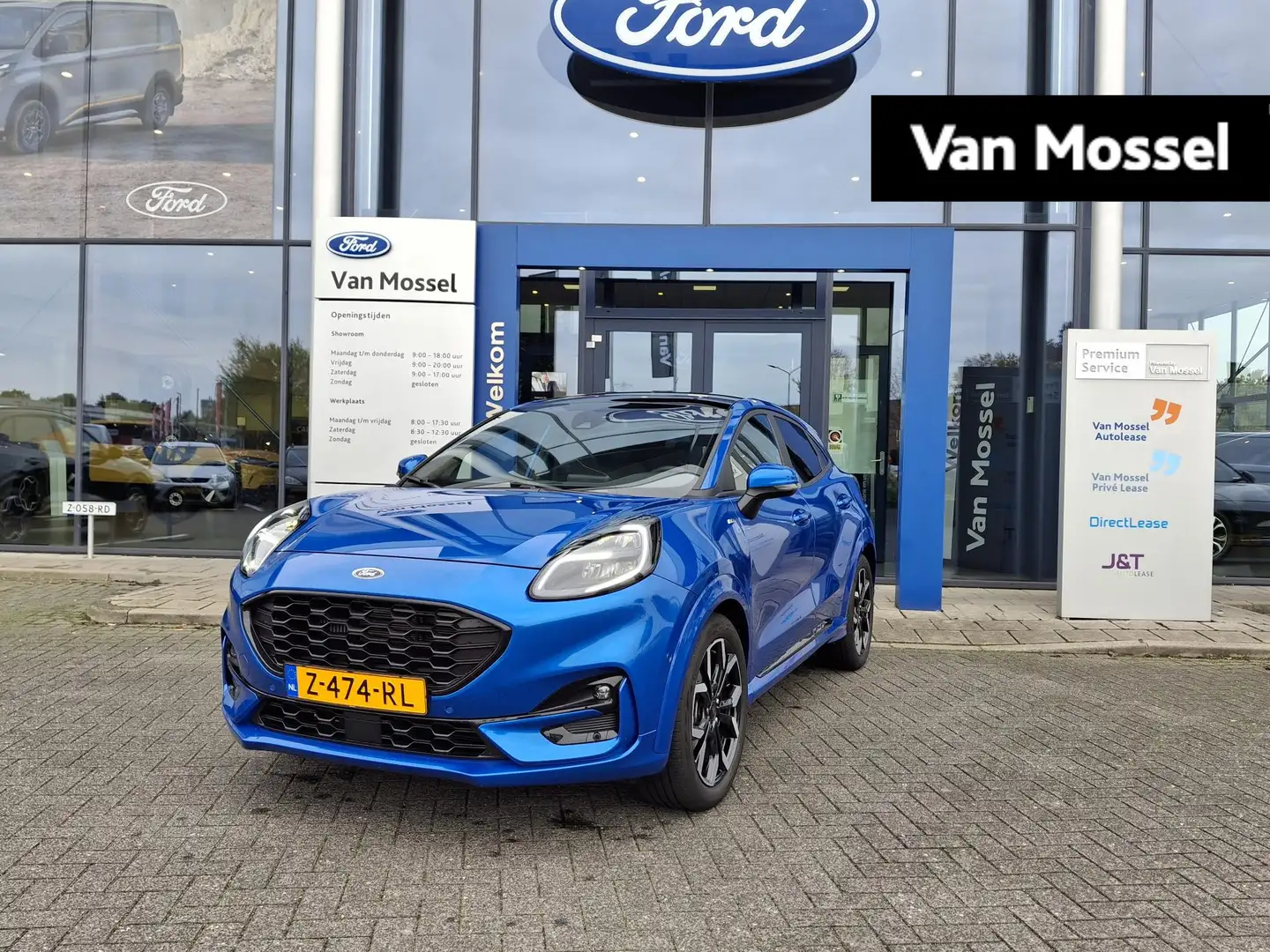 Ford Puma 1.0 EcoBoost Hybrid ST-Line X | 125PK | DRIVER ASS Bleu - 1