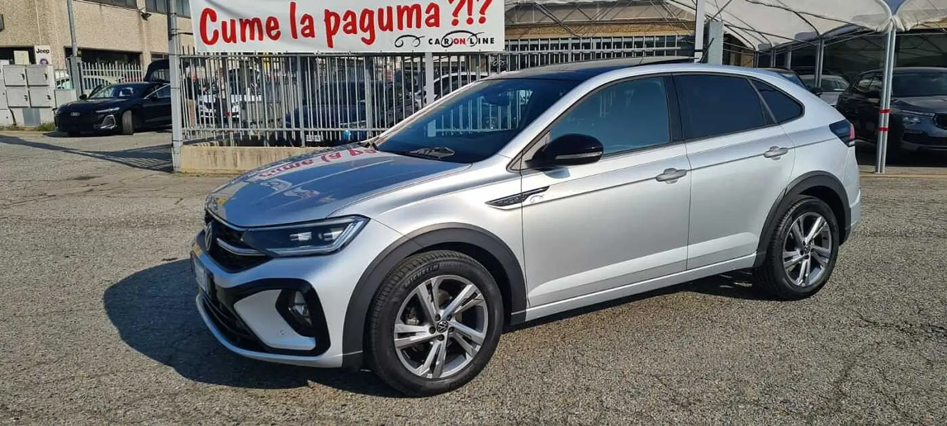 Volkswagen Taigo 1.0 TSI 110 CV DSG R-Line Argento - 2