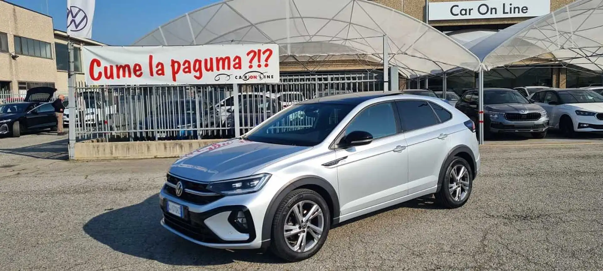 Volkswagen Taigo 1.0 TSI 110 CV DSG R-Line  'PROMO RATA FLEX' Argento - 1